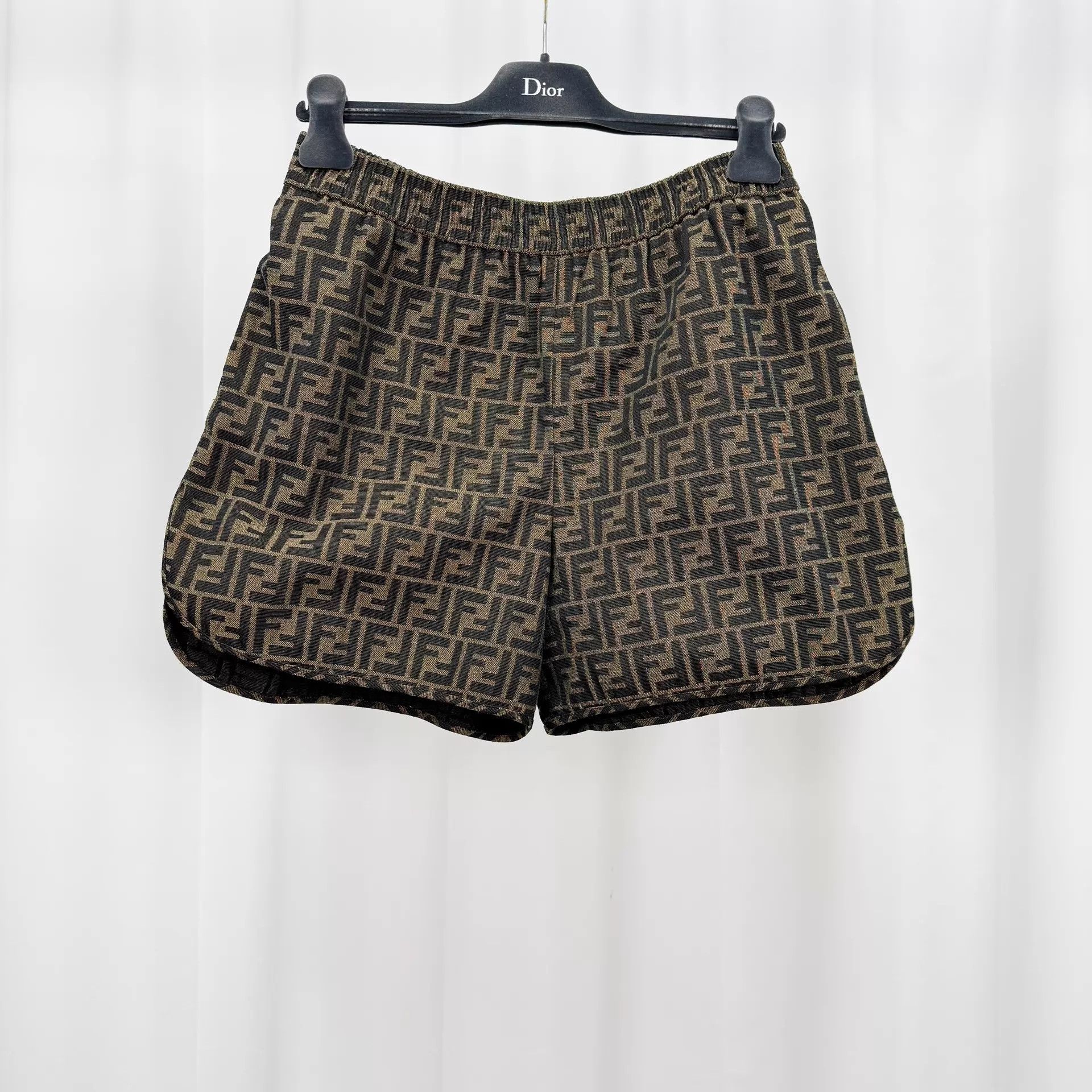 Fendi Fendi FF print short 42 Size 28" / US 6 / IT 42 - 1 Thumbnail