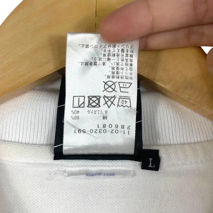 Beams Plus BEAMS PLUS BEAMST Collection Bear White Polo Tee Shirt Size US L / EU 52-54 / 3 - 7 Thumbnail