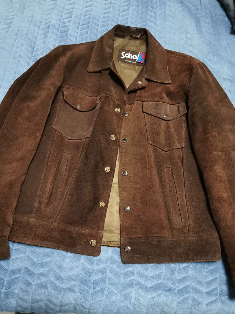 Schott Schott Navajo style leather jacket Size US XS / EU 42 / 0 - 1 Thumbnail