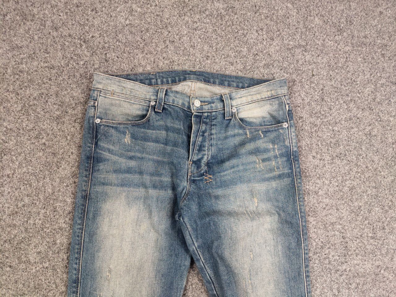 Ksubi Ksubi Design Slim Fit Distressed Denim Jeans Made in USA Size US 31 - 8 Thumbnail