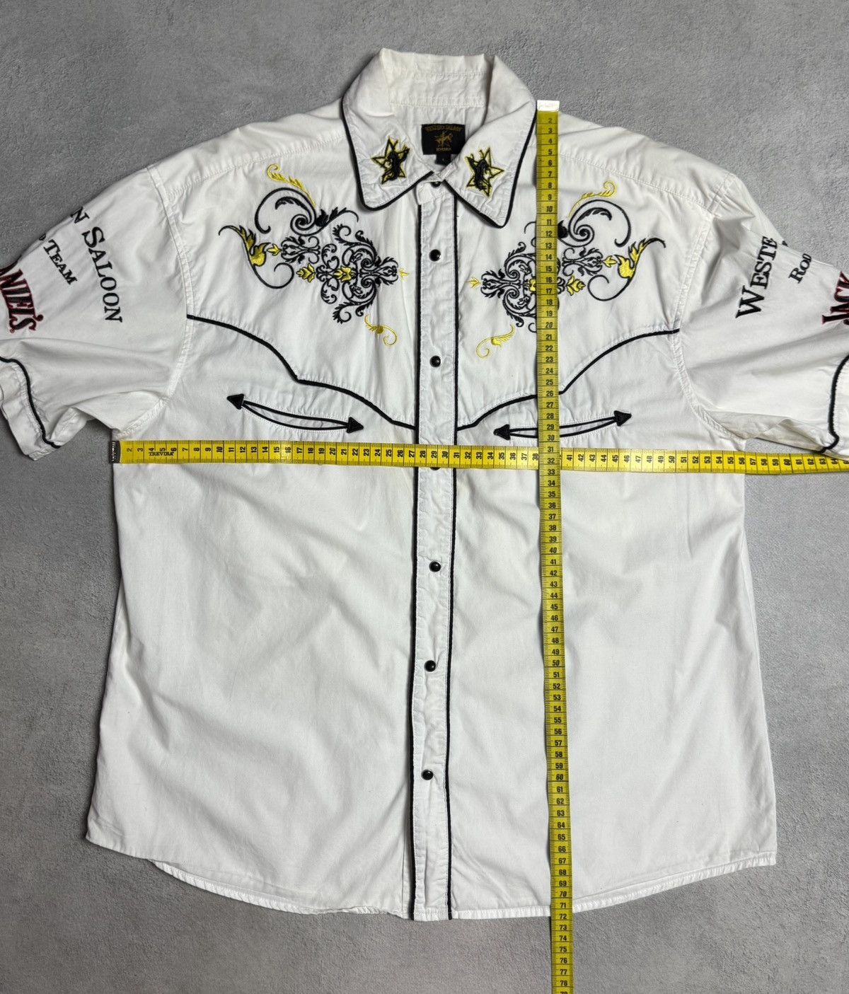 Vintage Western Saloon Rodeo Team Benidorm Button Up Shirt Size US L / EU 52-54 / 3 - 13 Thumbnail
