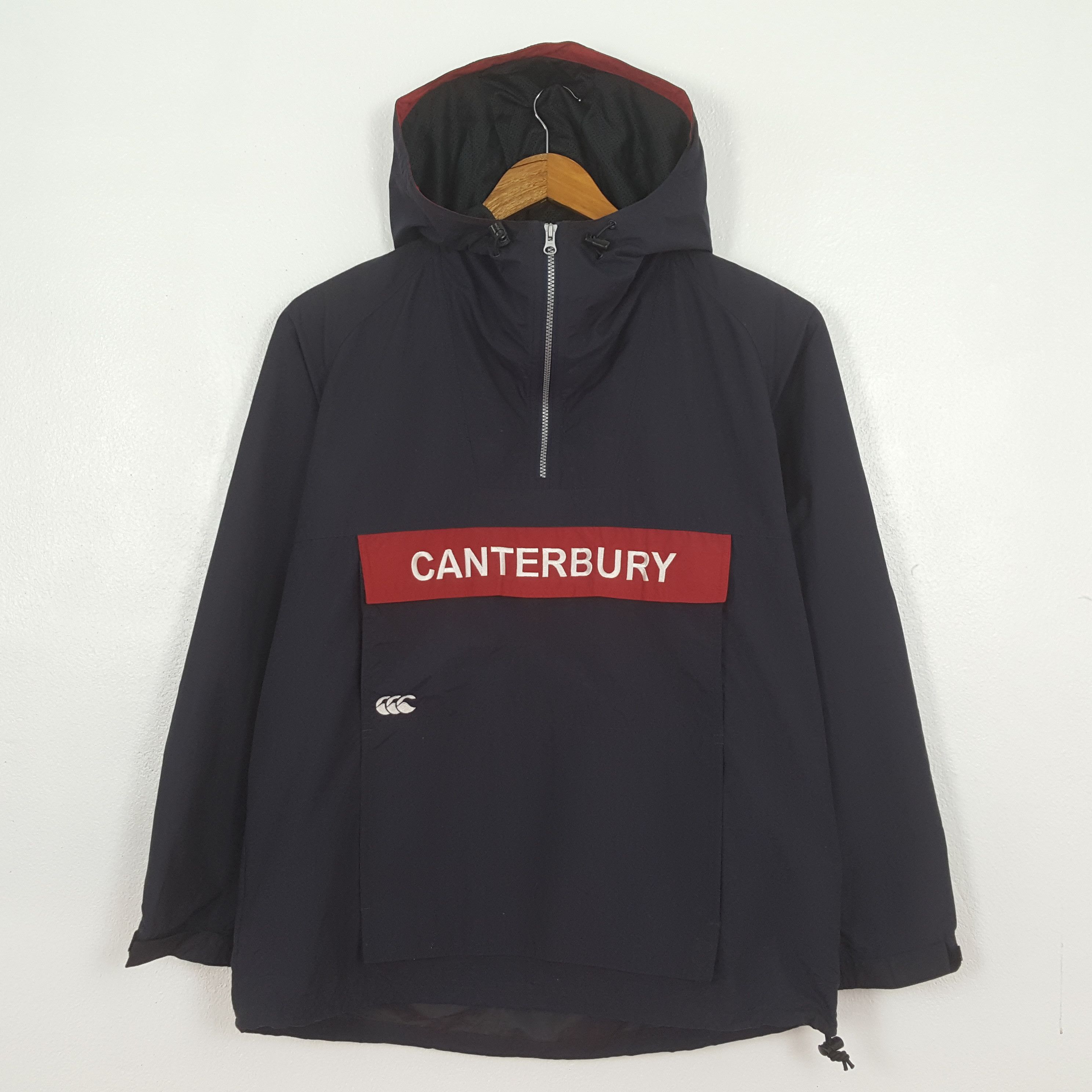 Canterbury of New Zealand Vintage Canterbury Sportswear Anorak Jacket C323N21 Size US XL / EU 56 / 4 - 1 Thumbnail