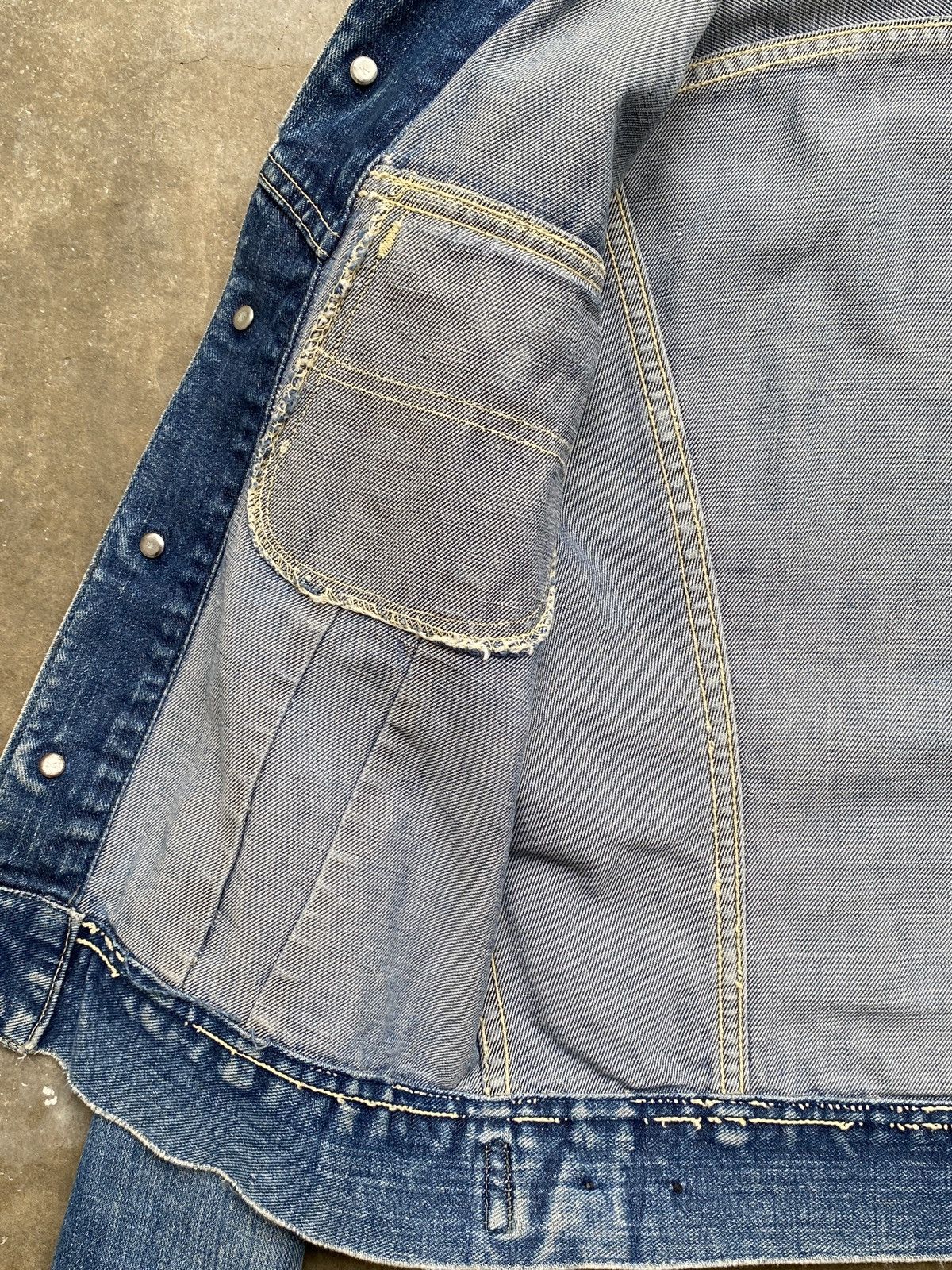 Lee RARE True Vintage 1950s Lee Rider 101J Denim Jacket Size US S / EU 44-46 / 1 - 15 Thumbnail