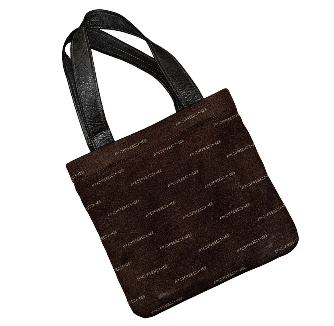 Vintage Vintage 1980s Porsche Leather Unisex Carry Bag Size ONE SIZE - 2 Thumbnail