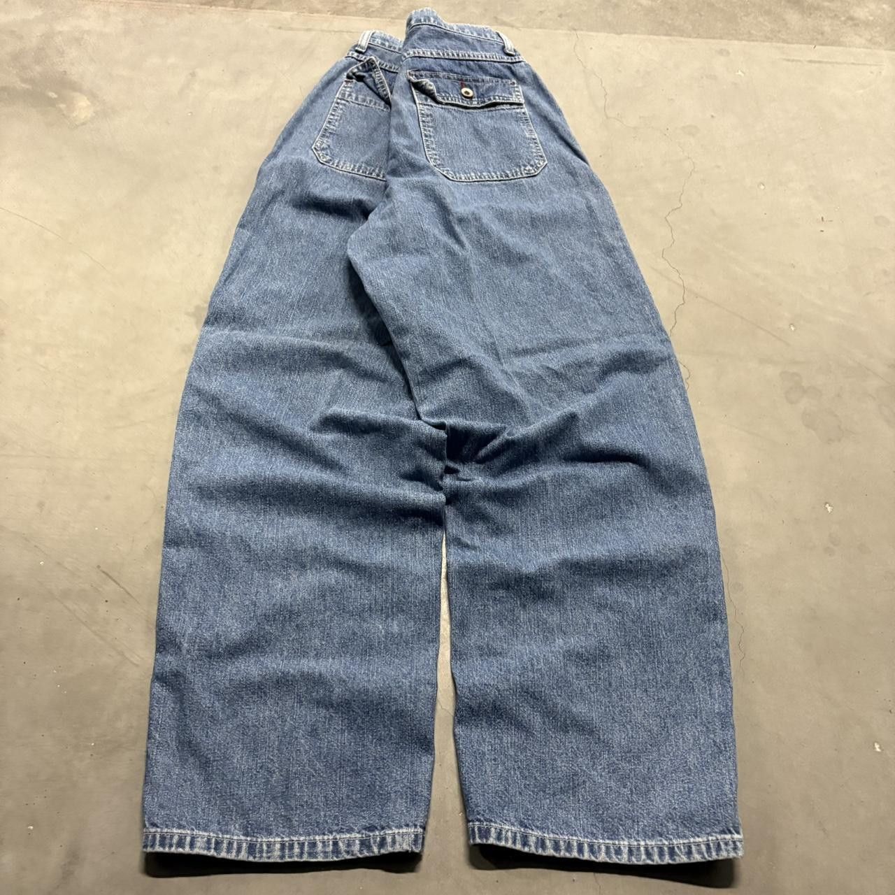 Vintage Crazy Vintage Y2K/2000s Baggy Medium Blue Wash Denim Jeans! Size US 32 / EU 48 - 6 Thumbnail