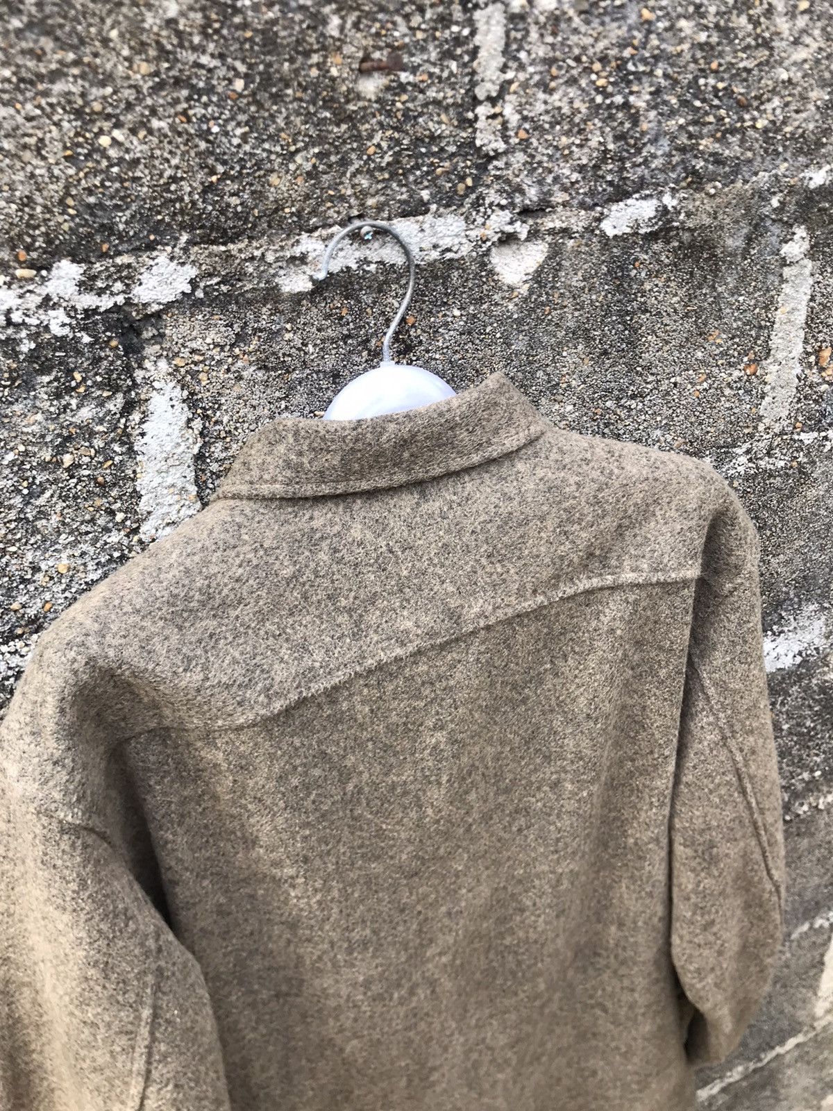 Lemaire × Uniqlo ⚡️Christopher Lemaire Uniqlo Wool Button Chore Shirt Jacket Size US S / EU 44-46 / 1 - 15 Thumbnail