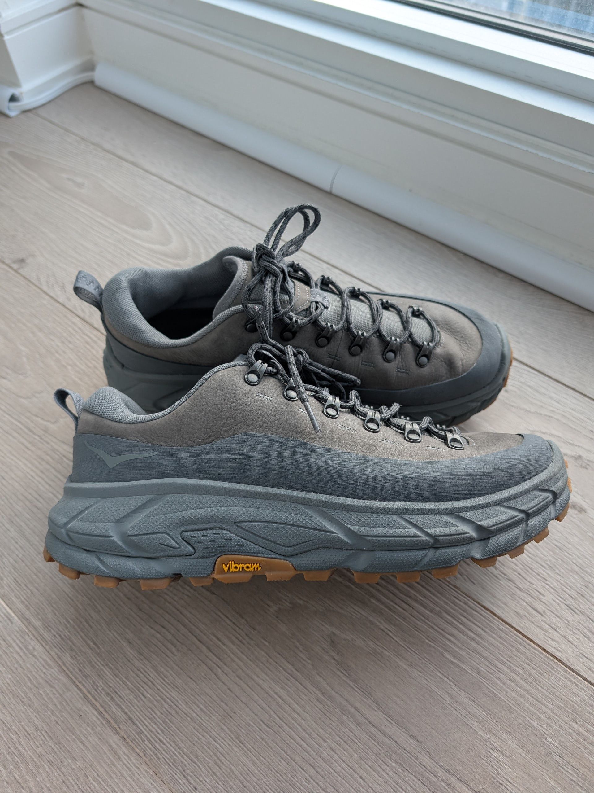 Hoka Hoka Tor Summit leather grey men's 12 5 Size US 12.5 / EU 45-46 - 2 Thumbnail