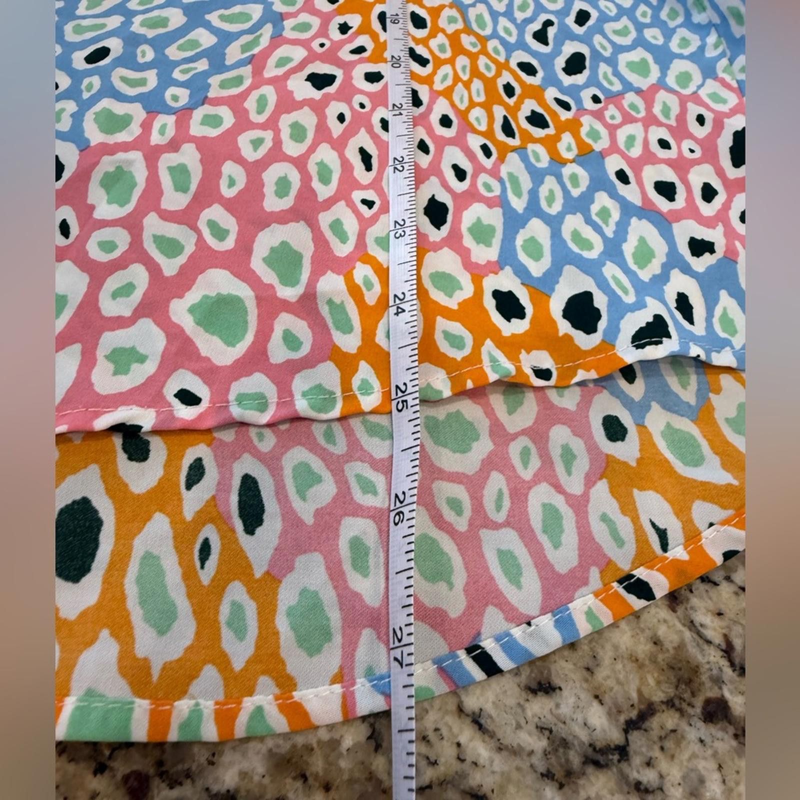 Other Jodifil colorful abstract leopard print polka dot top SZ SM Size S / US 4 / IT 40 - 9 Thumbnail