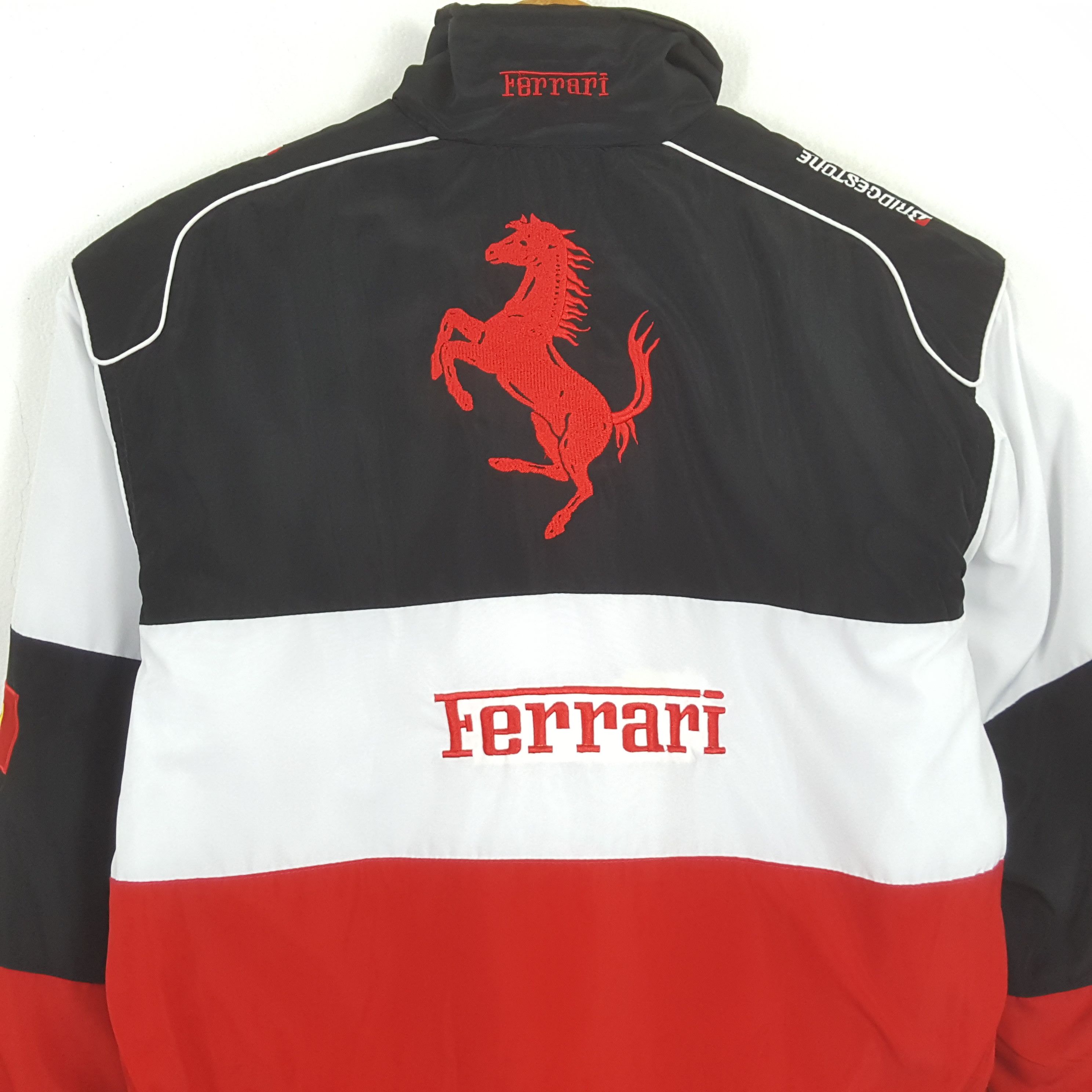 Ferrari × Vintage Vintage FERRARI SHELL BRIDGESTONE Formula One Racing Jacket Size US L / EU 52-54 / 3 - 4 Thumbnail