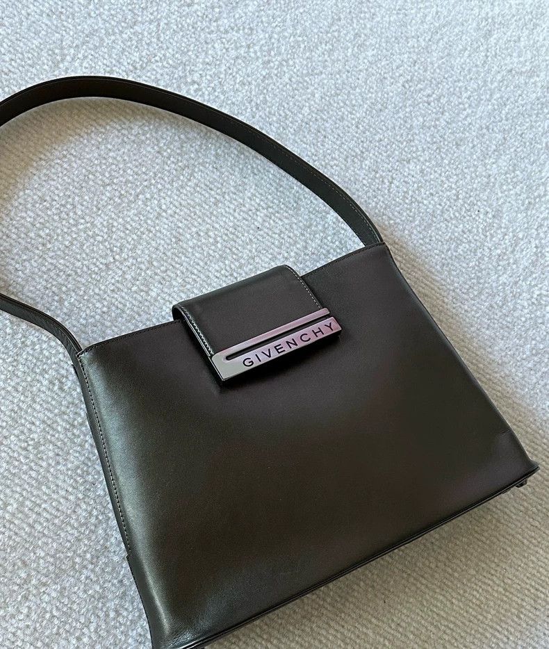 Givenchy Givenchy Ink Green Underarm Bag Size ONE SIZE - 1 Thumbnail