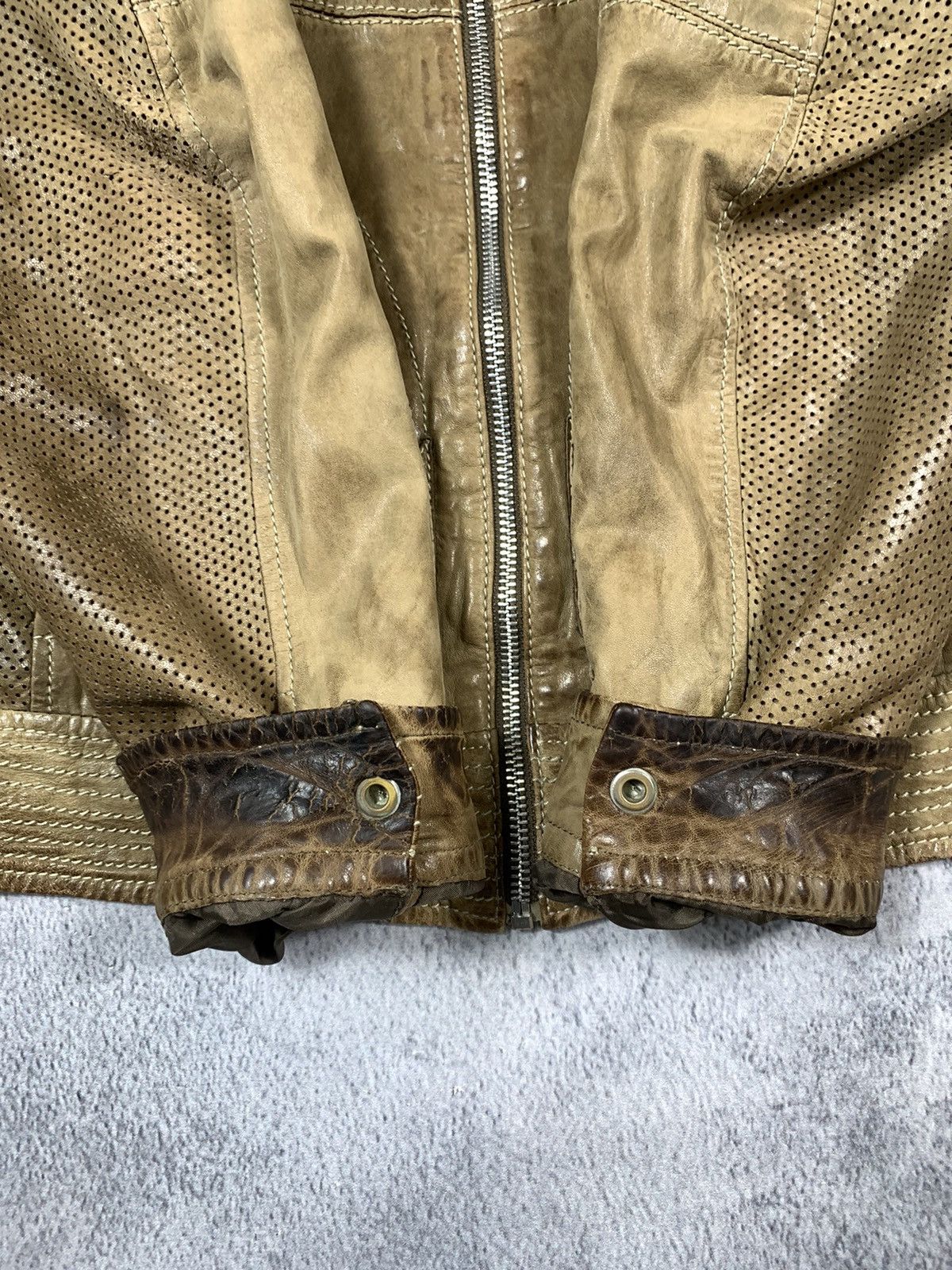 Bogner × Leather × Vintage Vintage Y2K Bogner Leather aviator flight Jacket military 48 Size US M / EU 48-50 / 2 - 11 Thumbnail