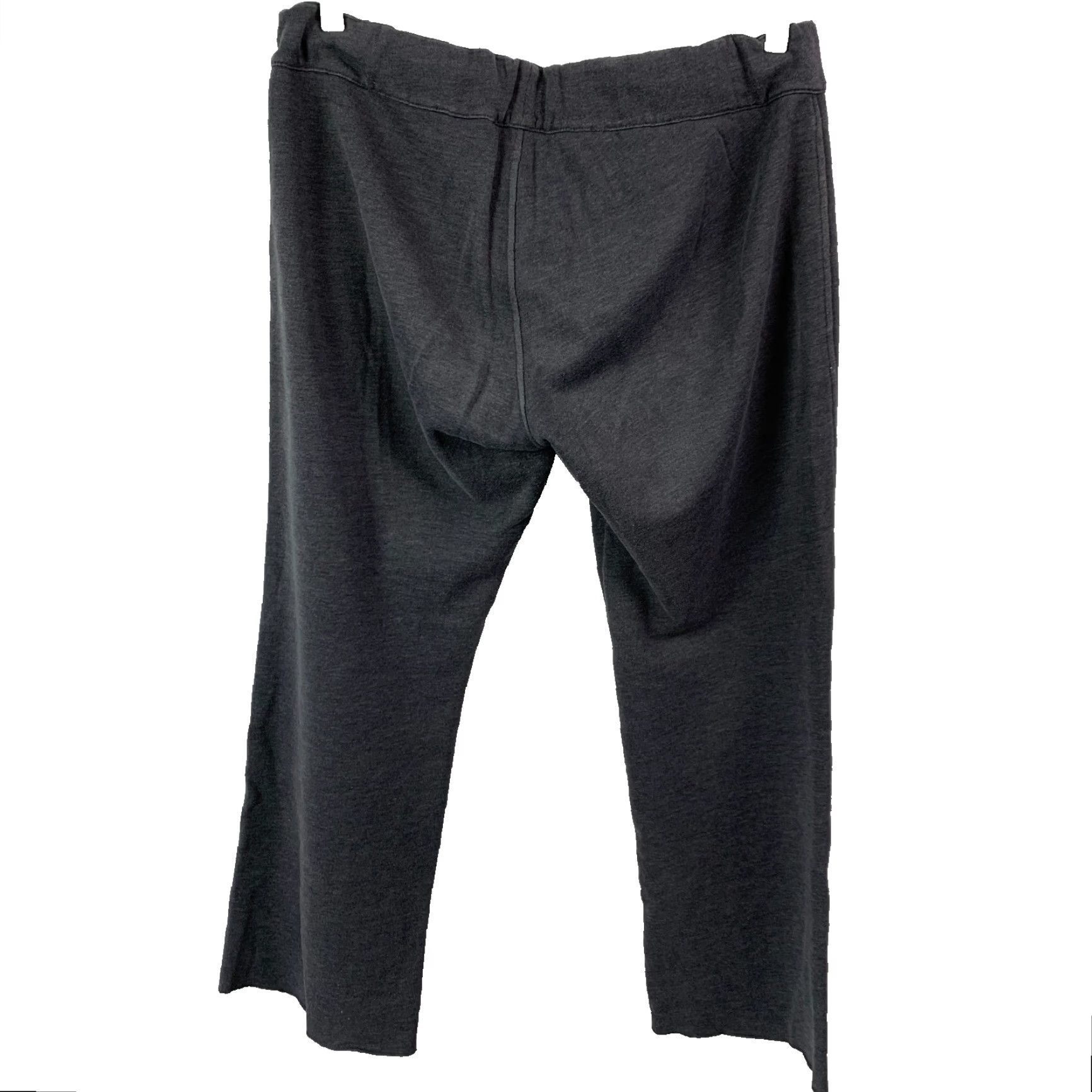 J.Crew VINTAGE J. CREW FACTORY Low-Rise Dark Gray Thick Sweatpants L Women Gray Sweatpants Casual Vintage Size 36" / US 14 / IT 50 - 6 Thumbnail