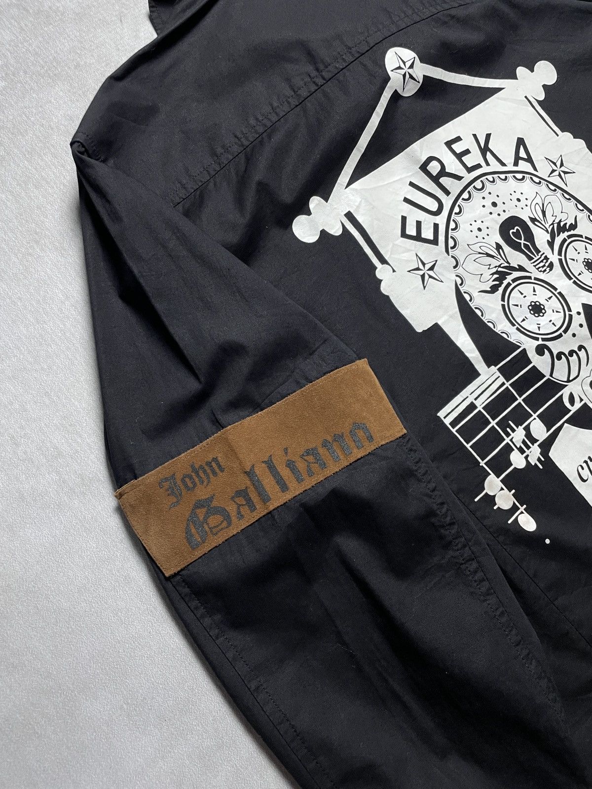 John Galliano SS 2006 John Galliano Eureka Skull Printed Shirt Size US M / EU 48-50 / 2 - 13 Thumbnail