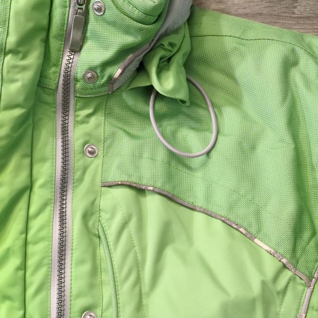 Obermeyer Obermeyer Green Ridgeline Hydro Block Cell Ski Coat Size 8 Size M / US 6-8 / IT 42-44 - 5 Thumbnail