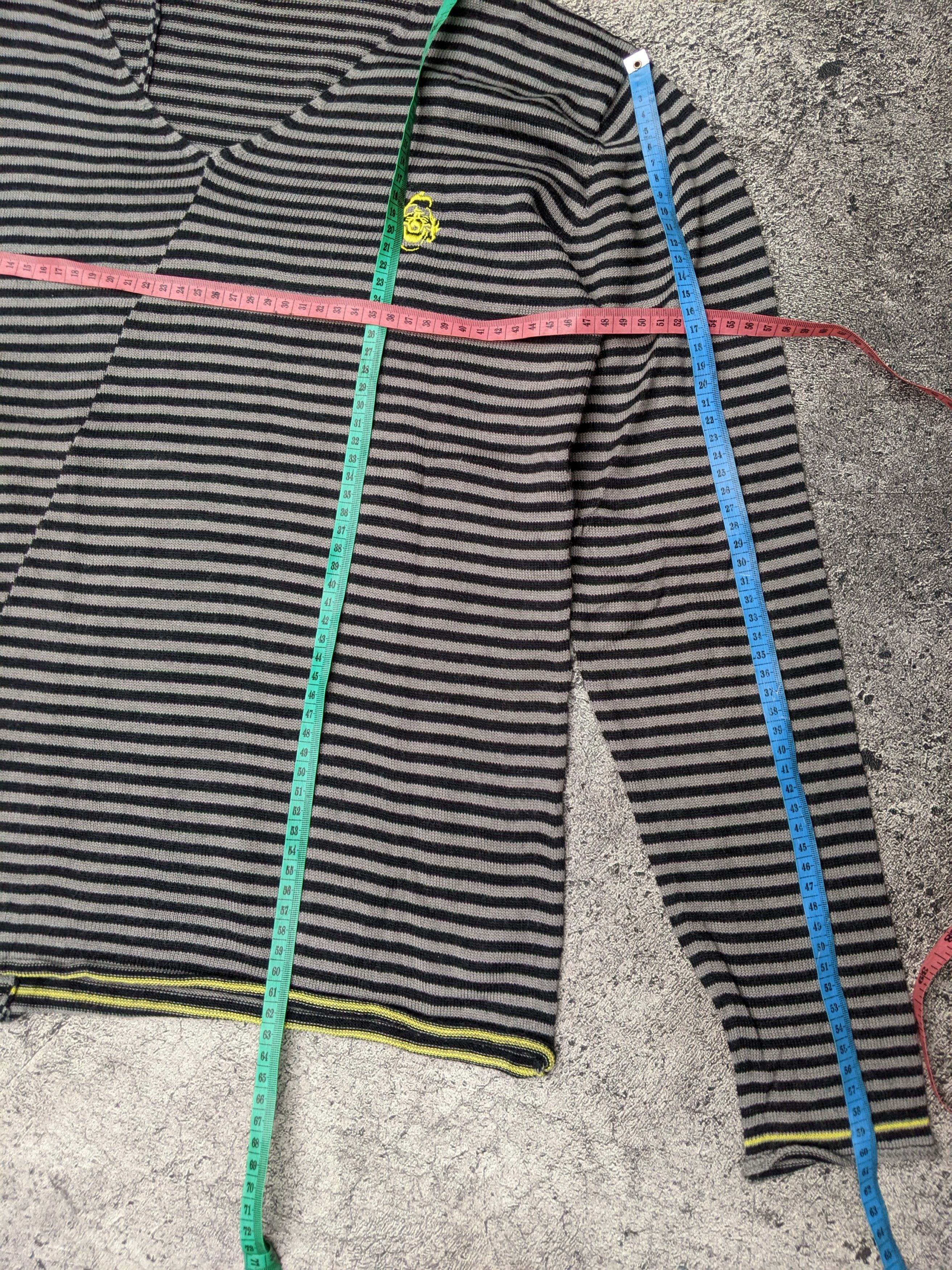 PPFM PPFM Stipe Knit L/S Embroidery unfinished Size US M / EU 48-50 / 2 - 6 Thumbnail