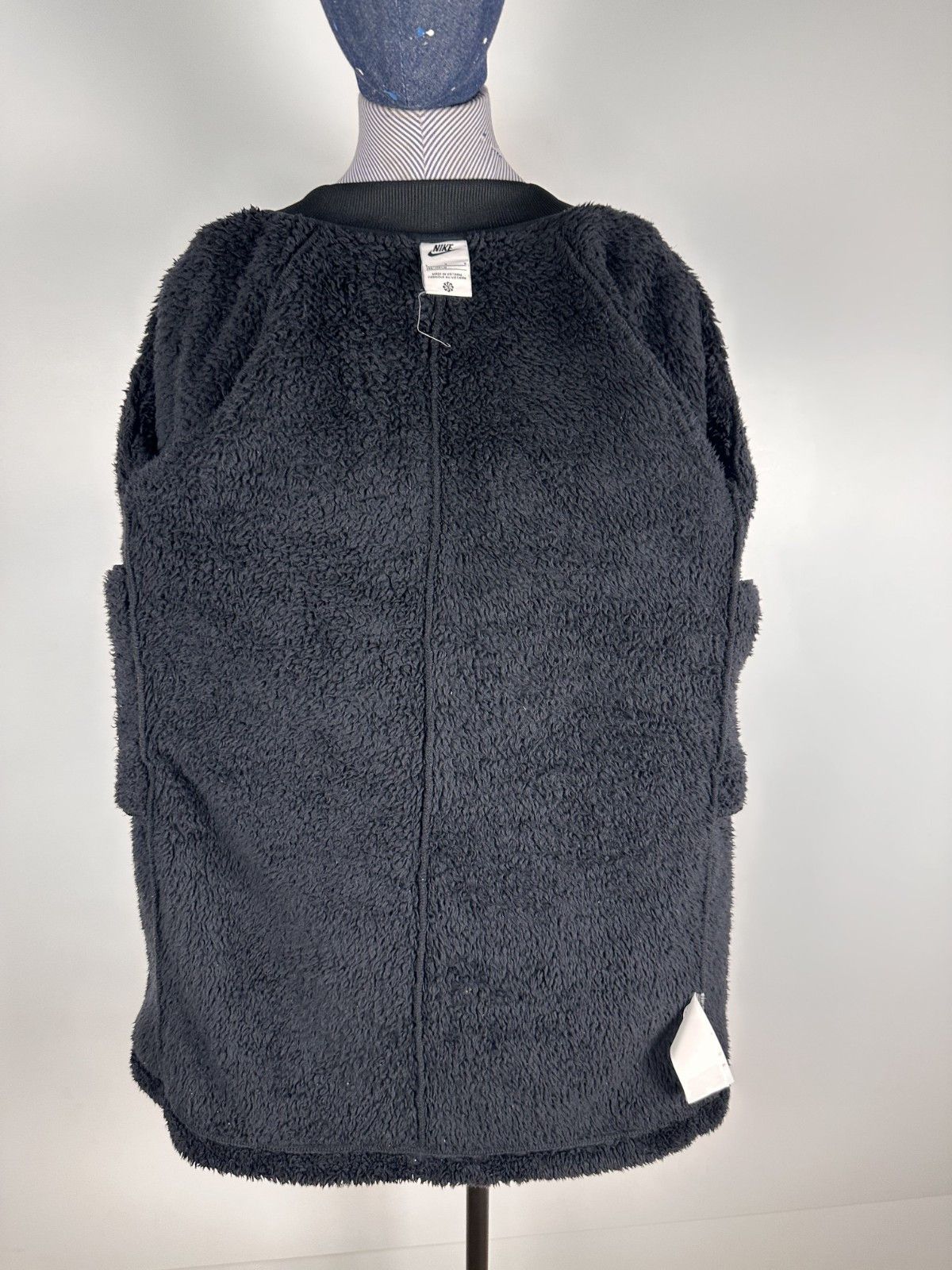 Nike Nike Deep Fleece Sherpa Jacket Long Black Girls L Womens S Size S / US 4 / IT 40 - 10 Thumbnail