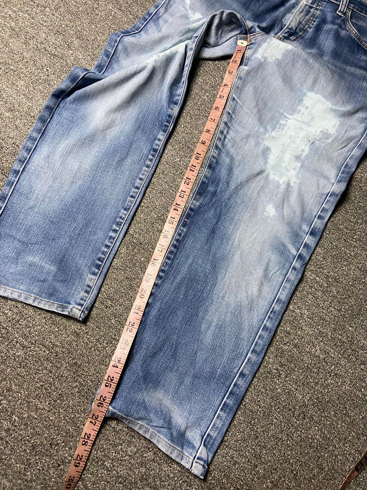 Edwin Edwin 602 Distressed Denim Jeans (162) Size US 31 - 7 Thumbnail