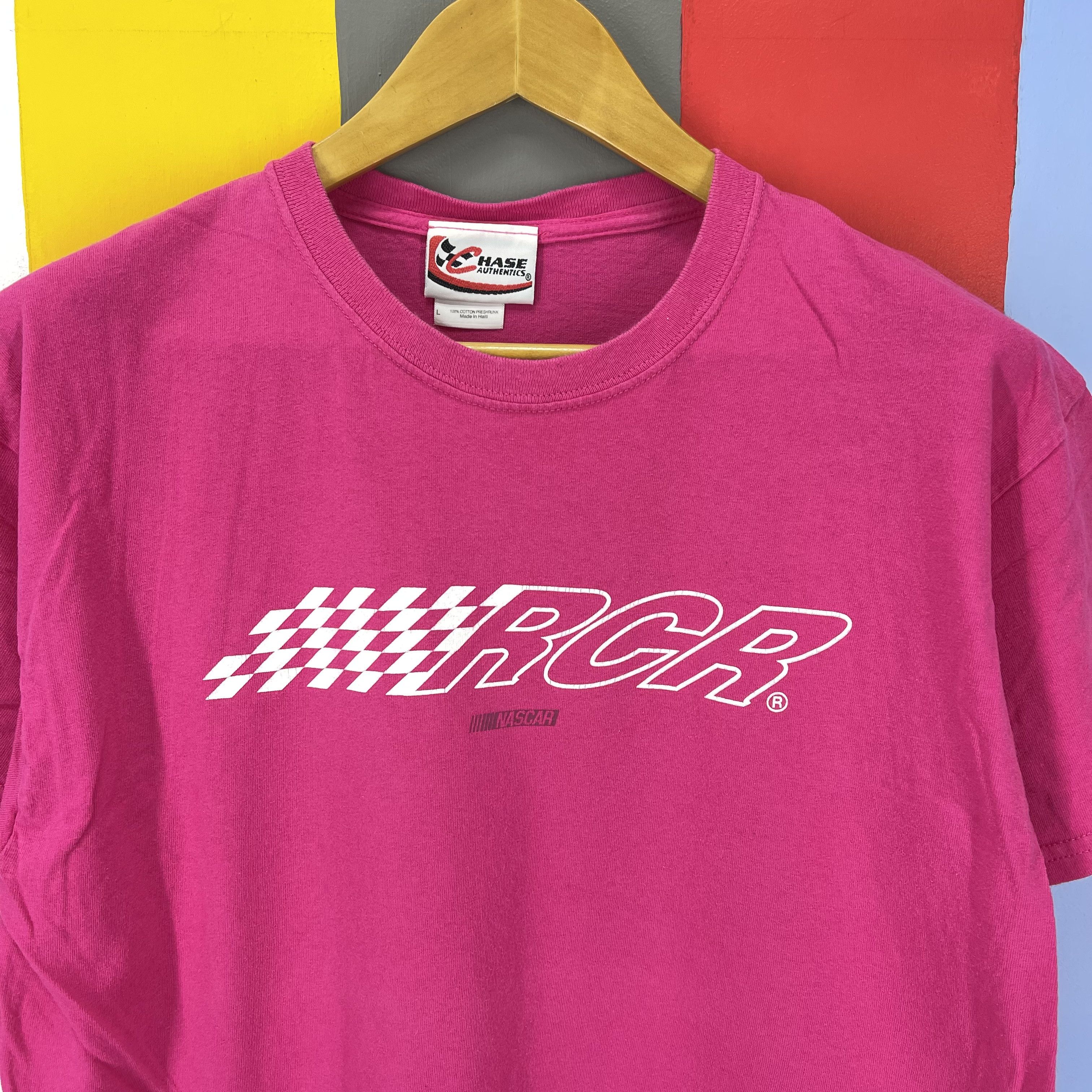 Chase Authentics Vintage RCR NASCAR Crew Neck T Shirt #1210/AP Size US L / EU 52-54 / 3 - 2 Thumbnail