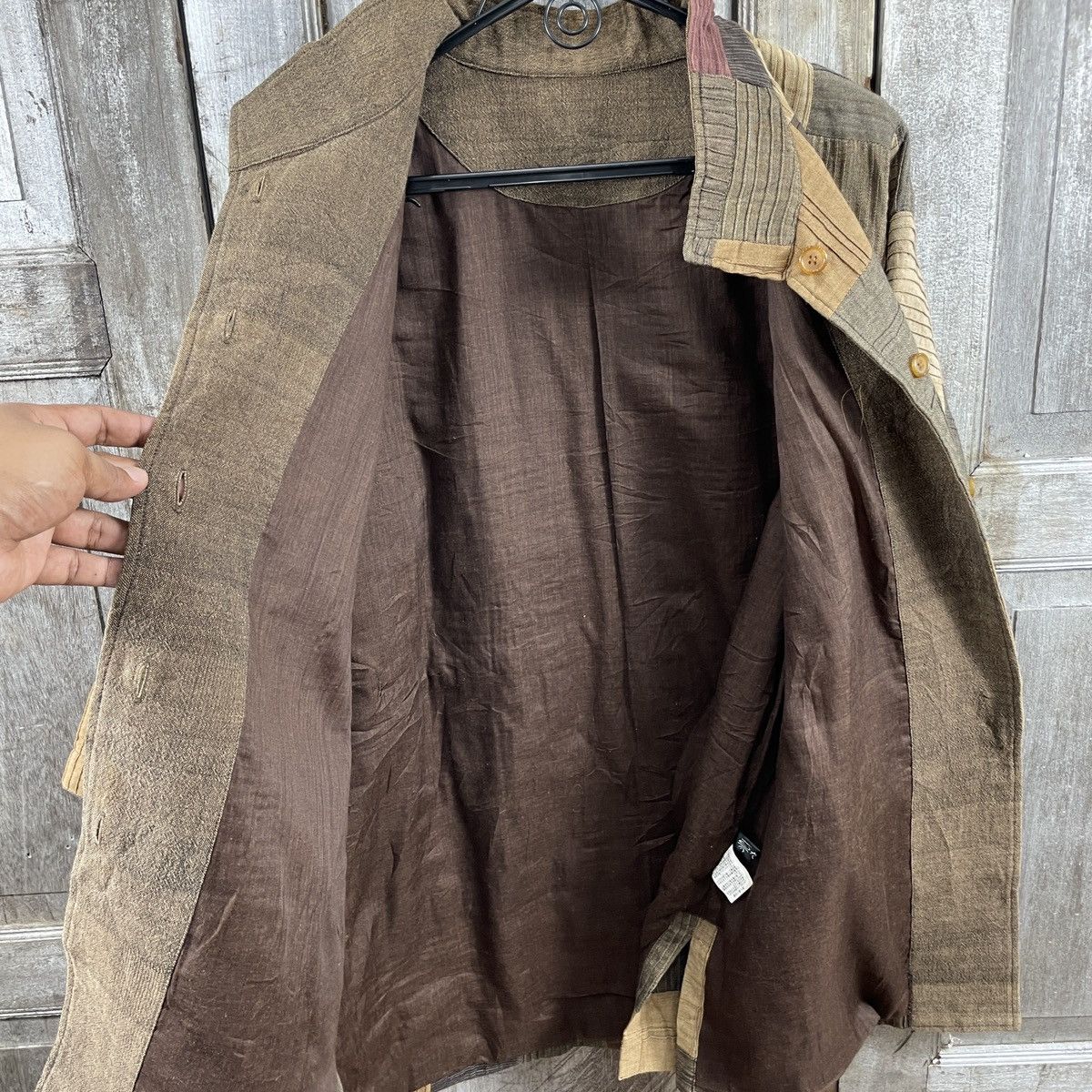 Japanese Brand × Vintage Vintage Japanese Traditional Patchwork Jacket Size US M / EU 48-50 / 2 - 9 Thumbnail