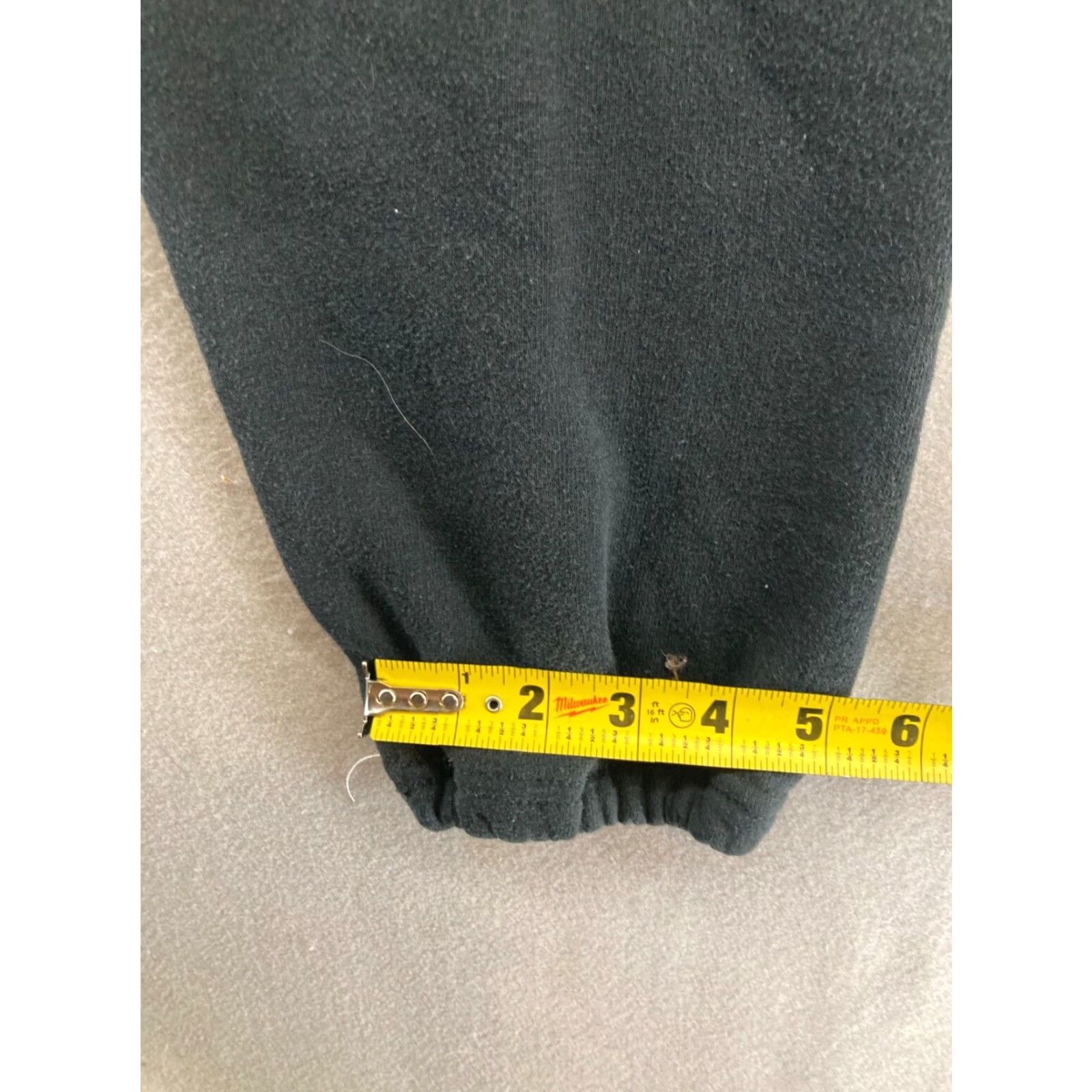 Jerzees VINTAGE JERZEES Super Sweats Jogger Pants Medium Black NASCAR 90s Mens Size US 31 - 5 Thumbnail
