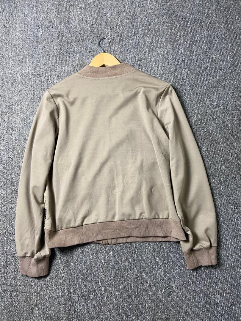 Japanese Brand Silent Worth Cat Pattern Blouson Jacket (201) Size XS / US 0-2 / IT 36-38 - 2 Thumbnail