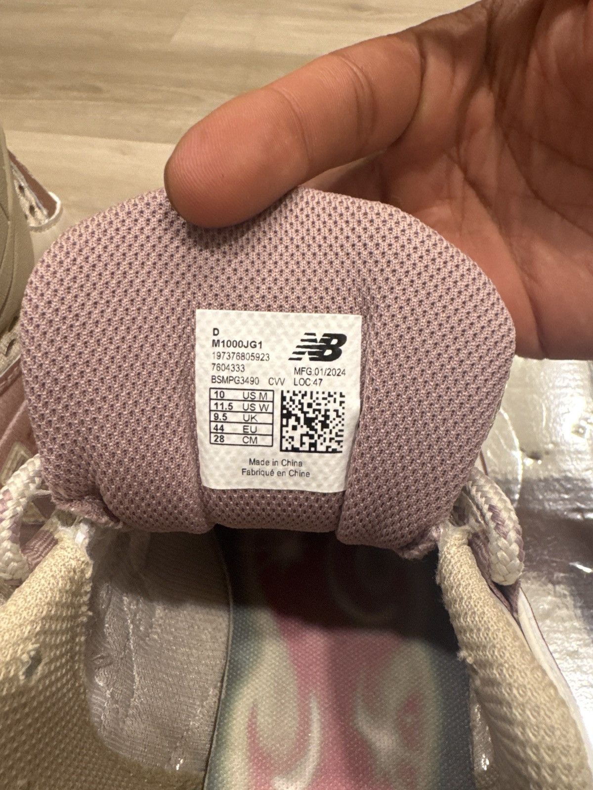 Joe Freshgoods × New Balance New Balance 1000 Joe Freshgoods Pink Size US 10 / EU 43 - 7 Thumbnail