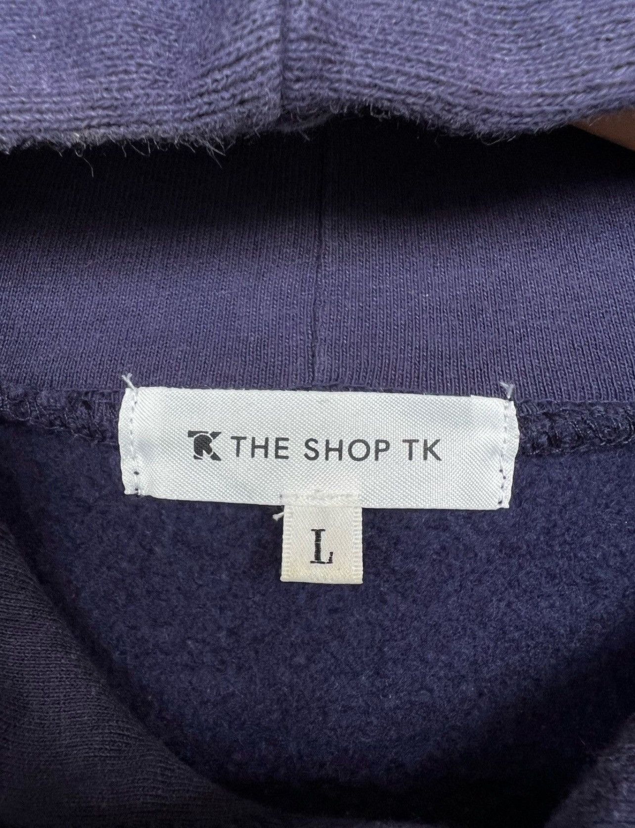 Vintage Takeo Kikuchi Japan Standard Spellout Navy Blue Hoodie Size US S / EU 44-46 / 1 - 6 Thumbnail