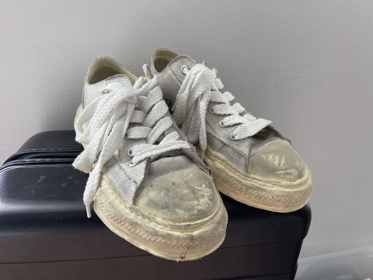 Maison MIHARA YASUHIRO Maison Mihara Yasuhiro OG Sole Canvas White Distressed Size US 10.5 / EU 43-44 - 7 Thumbnail