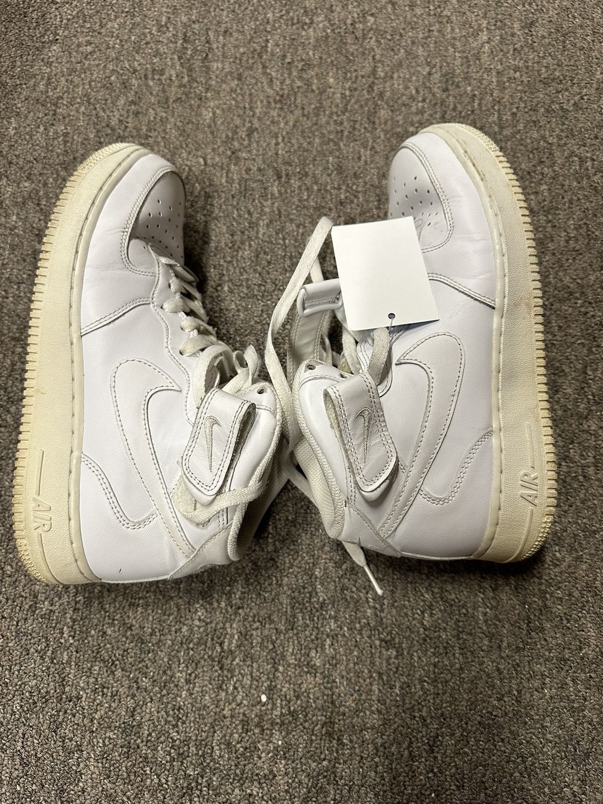 Nike AF1 mid white Size US 8.5 / EU 41-42 - 2 Thumbnail