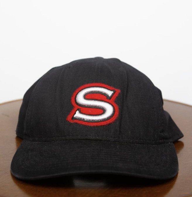 Letter S Stussy Old Logo Old Stussy 刺繍のSロゴ グレーキャップUSA