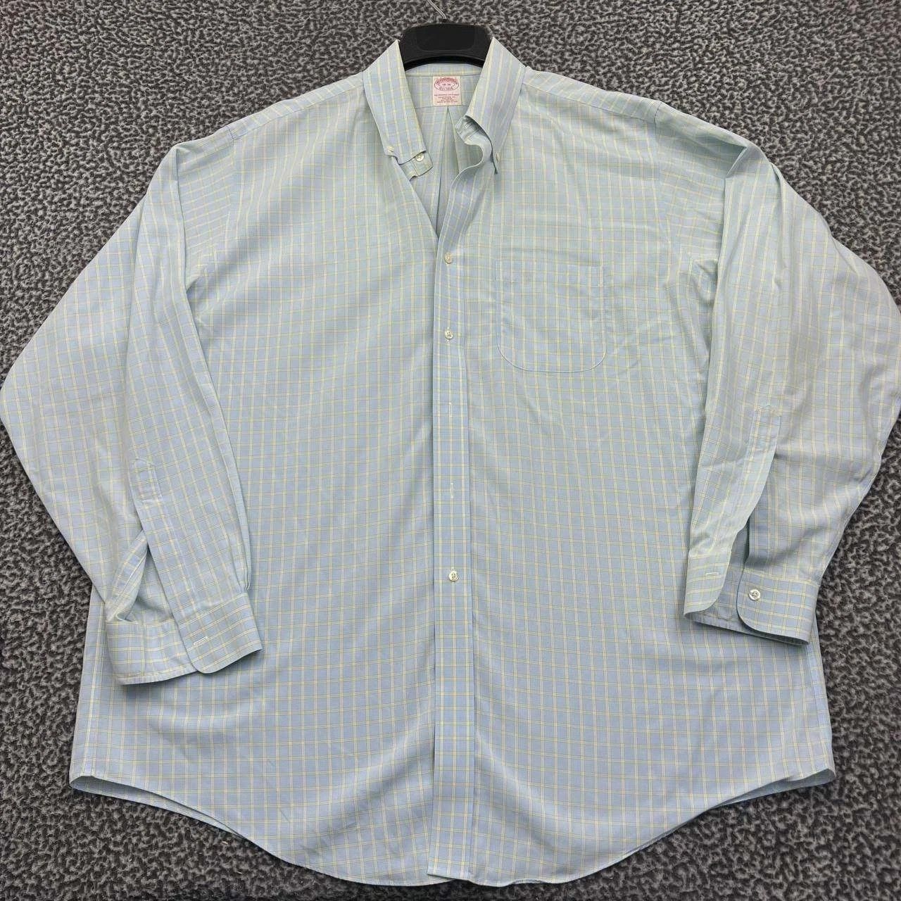 Brooks Brothers Brooks Brothers Button Down Shirt Men 18-36 Plaid Collared Size US XXL / EU 58 / 5 - 1 Thumbnail
