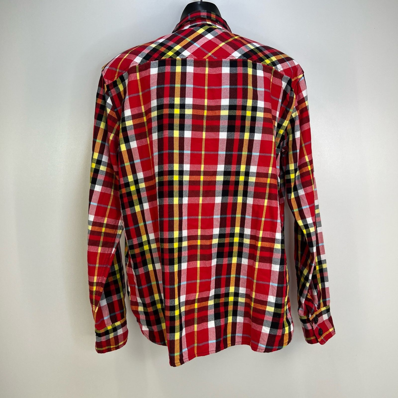 Topo Designs Topo Designs Plaid Field Shirt Red Flannel Organic Cotton Size US XL / EU 56 / 4 - 10 Thumbnail