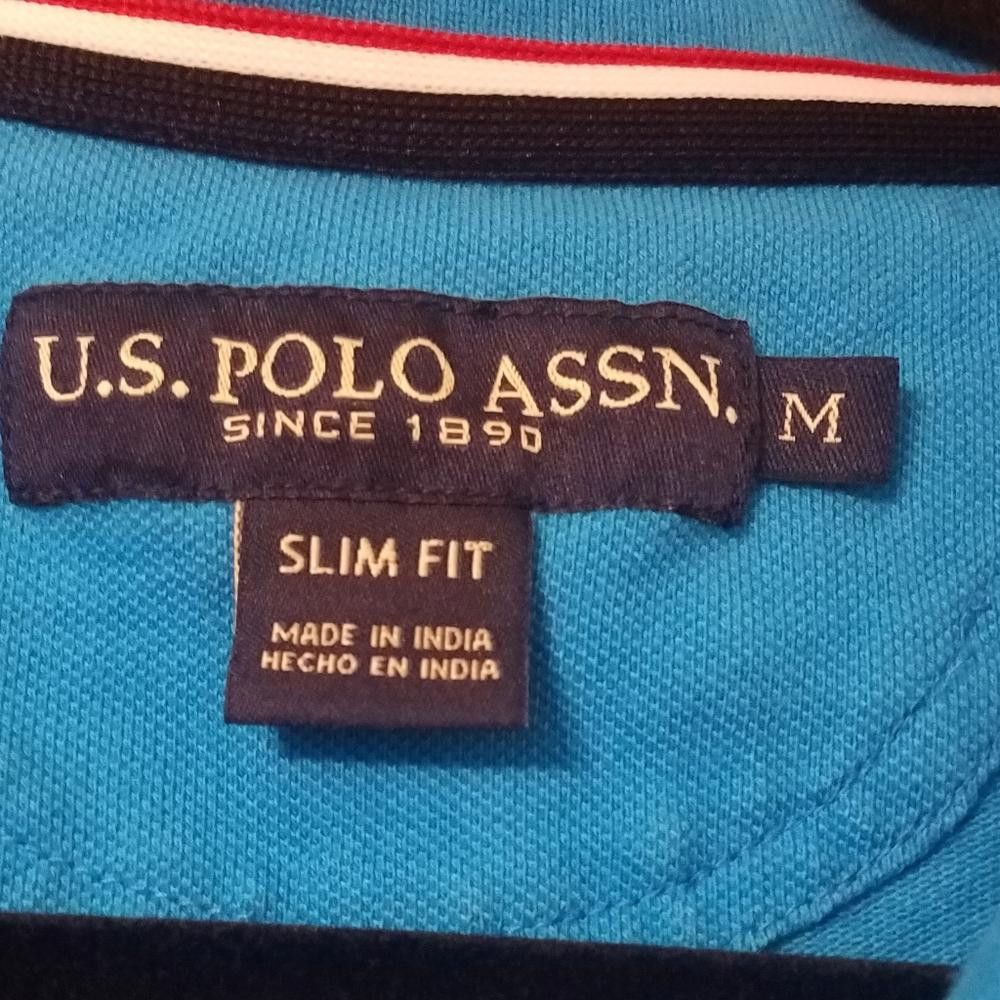 U.S. Polo Assn. US Polo Assn Slim Fit Polo Size Medium Size US M / EU 48-50 / 2 - 3 Thumbnail