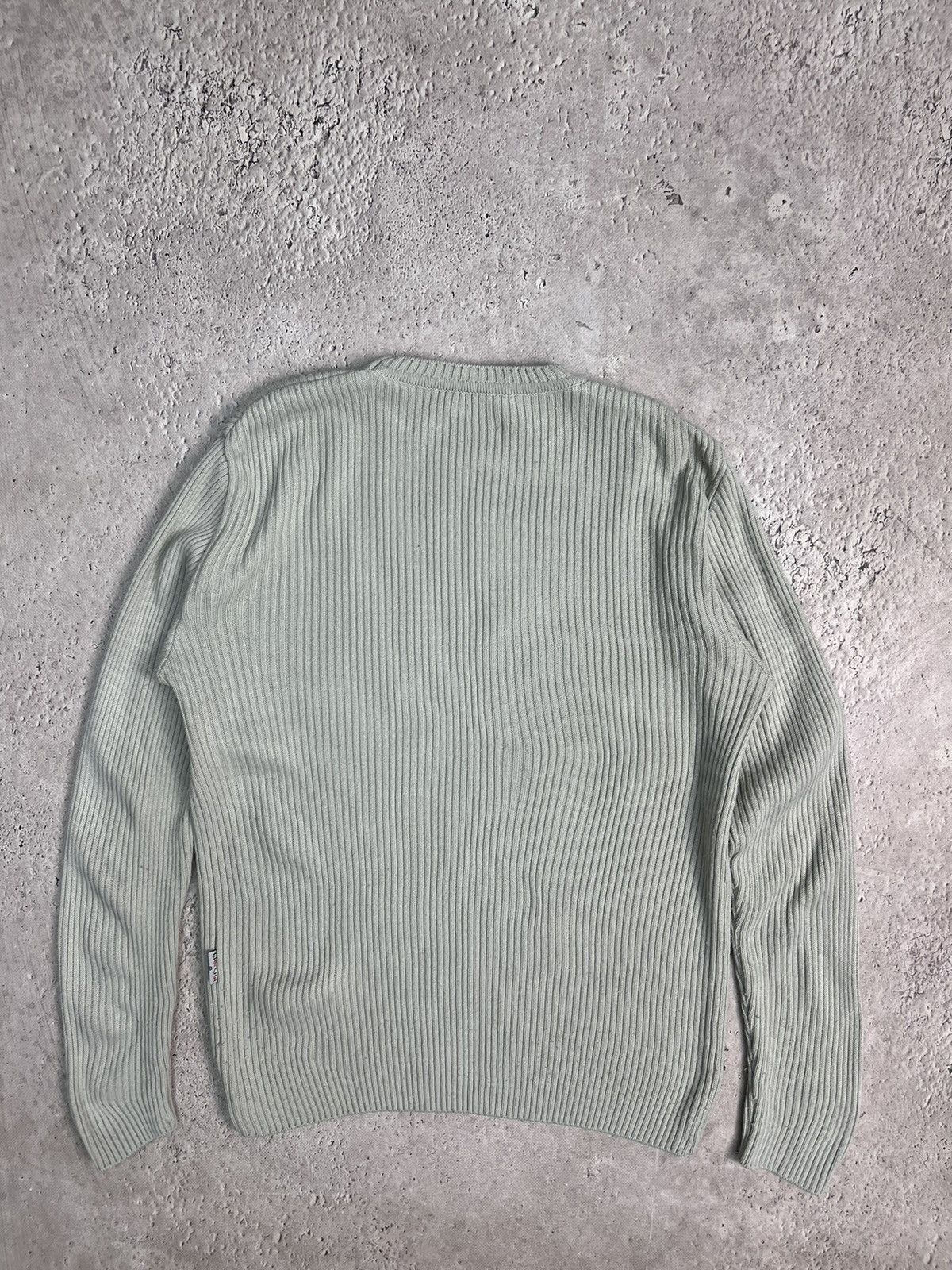 20471120 × Diesel VINTAGE ARCHIVE Y2K STRIPED DISTRESSED DRAGON DIESEL SWEATER Size US M / EU 48-50 / 2 - 9 Thumbnail
