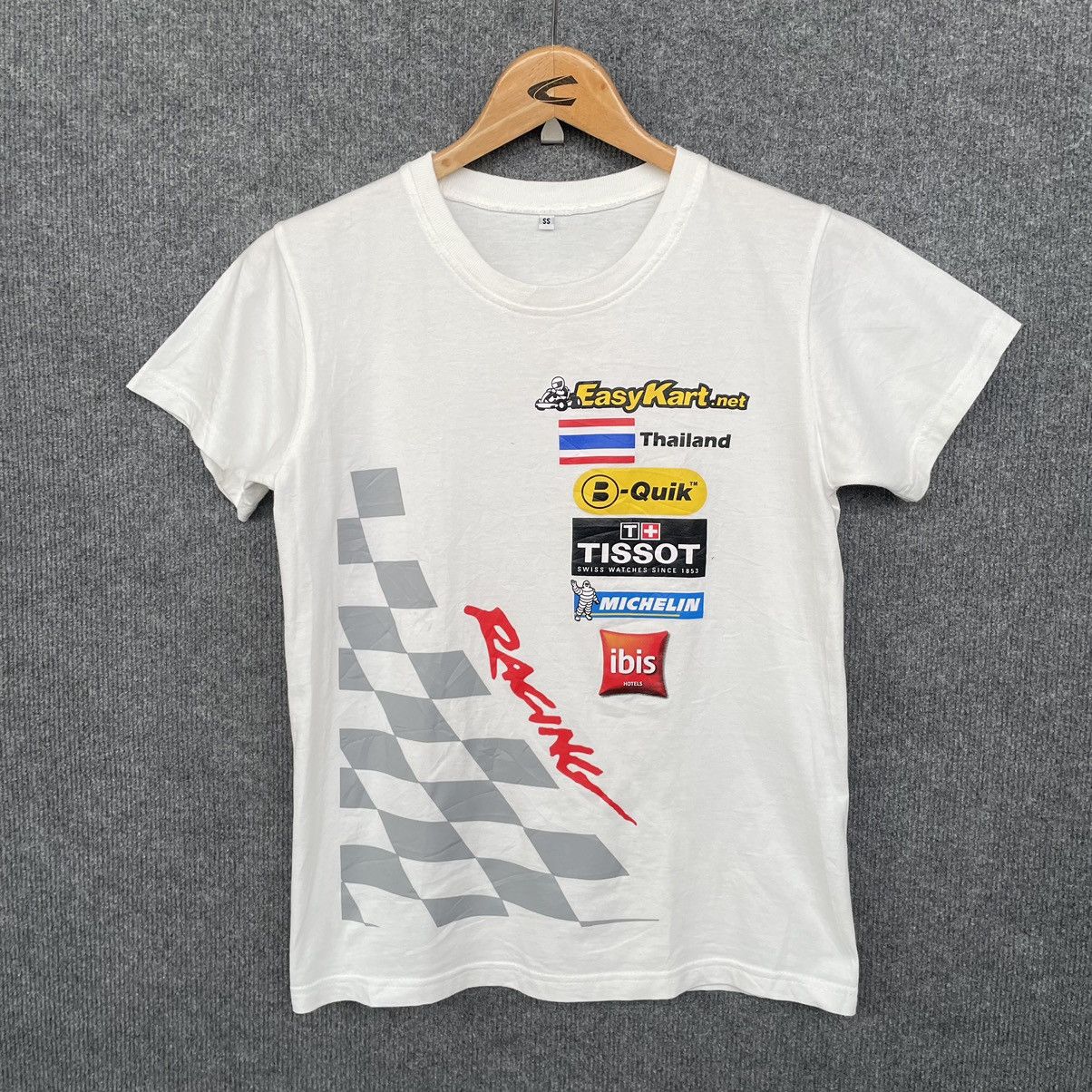 Vintage Y2K Go Kart Racing Tissot Sponsor T Shirt Size US S / EU 44-46 / 1 - 1 Thumbnail