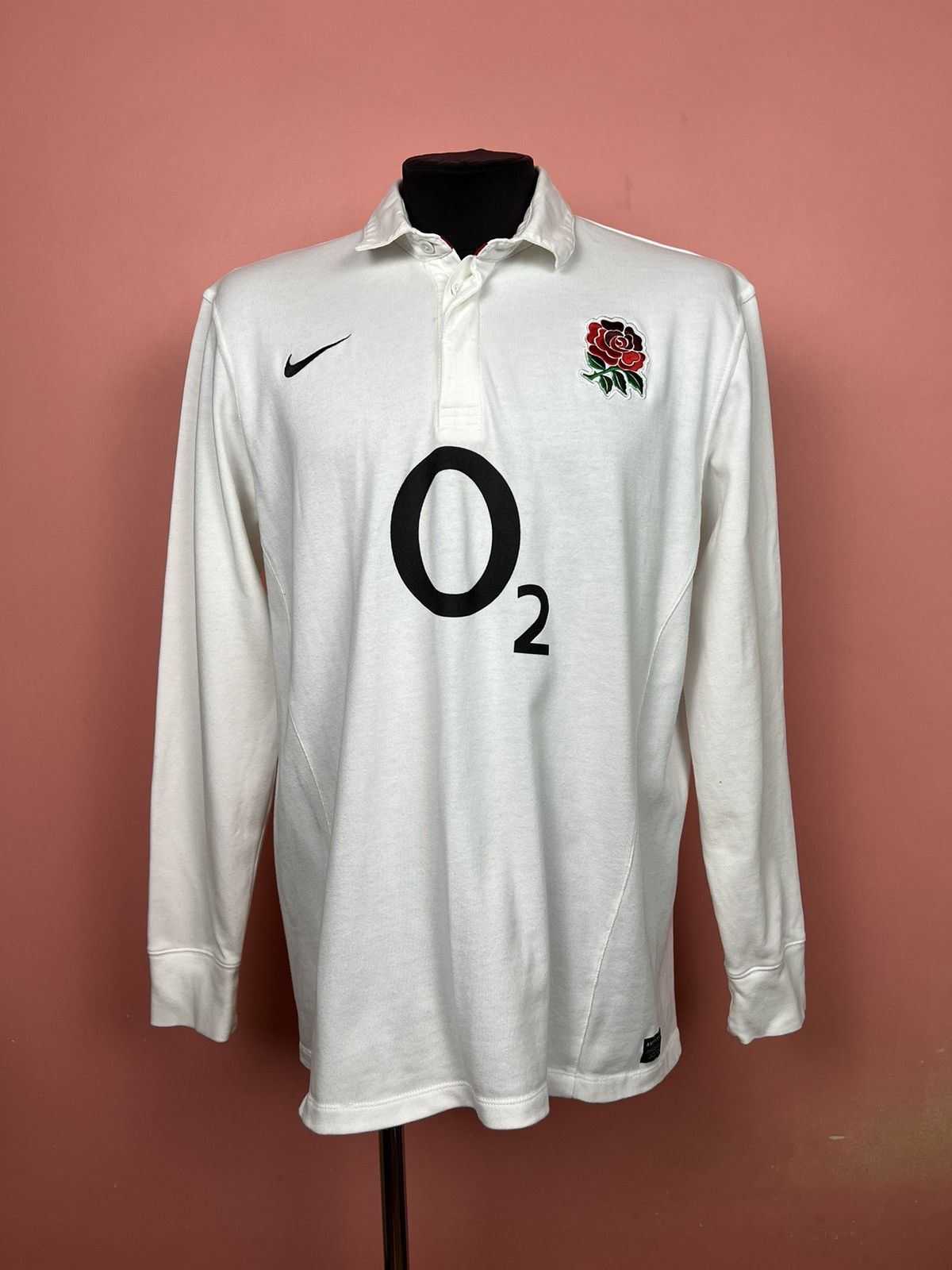 Nike Nike England rugby long sleeve shirt hype y2k sale Size US XL / EU 56 / 4 - 1 Thumbnail