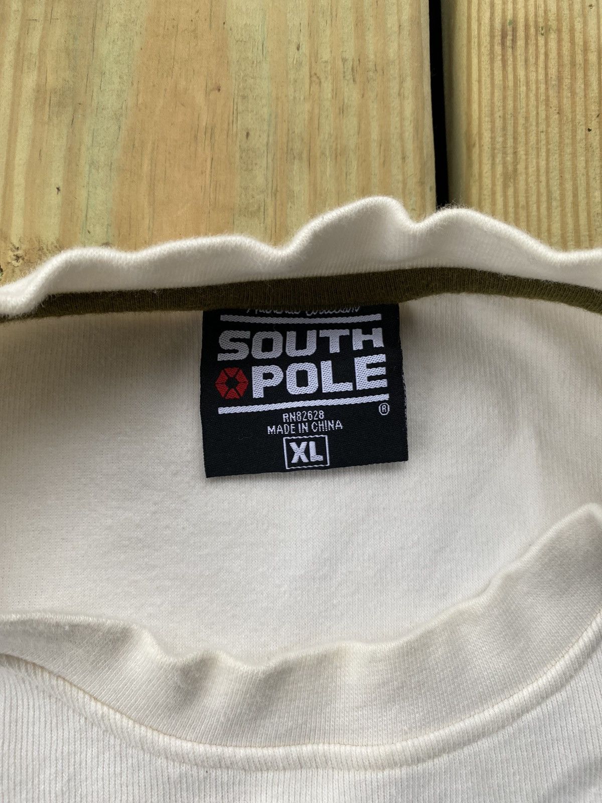 Southpole × Vintage Y2k white south pole crewneck Size US XL / EU 56 / 4 - 2 Thumbnail