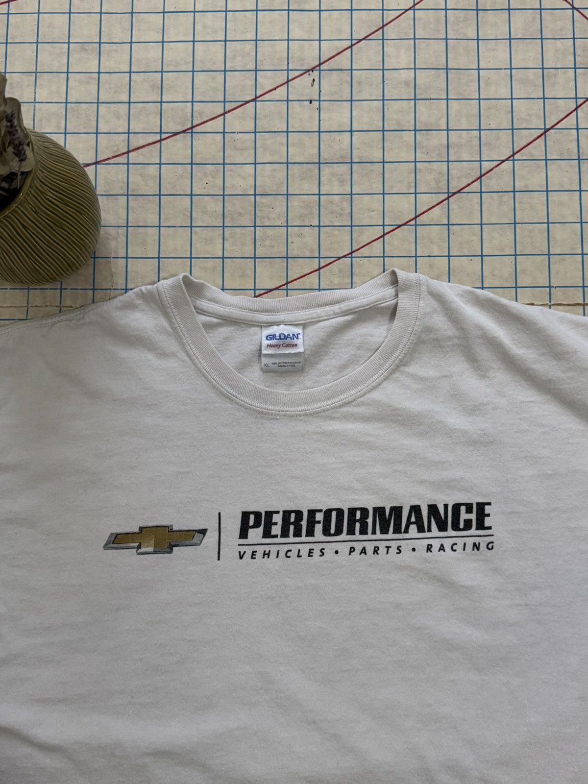 Vintage Chevy Performance Parts Racing Corvette Graphic Tee XL Mens Size US XL / EU 56 / 4 - 7 Thumbnail