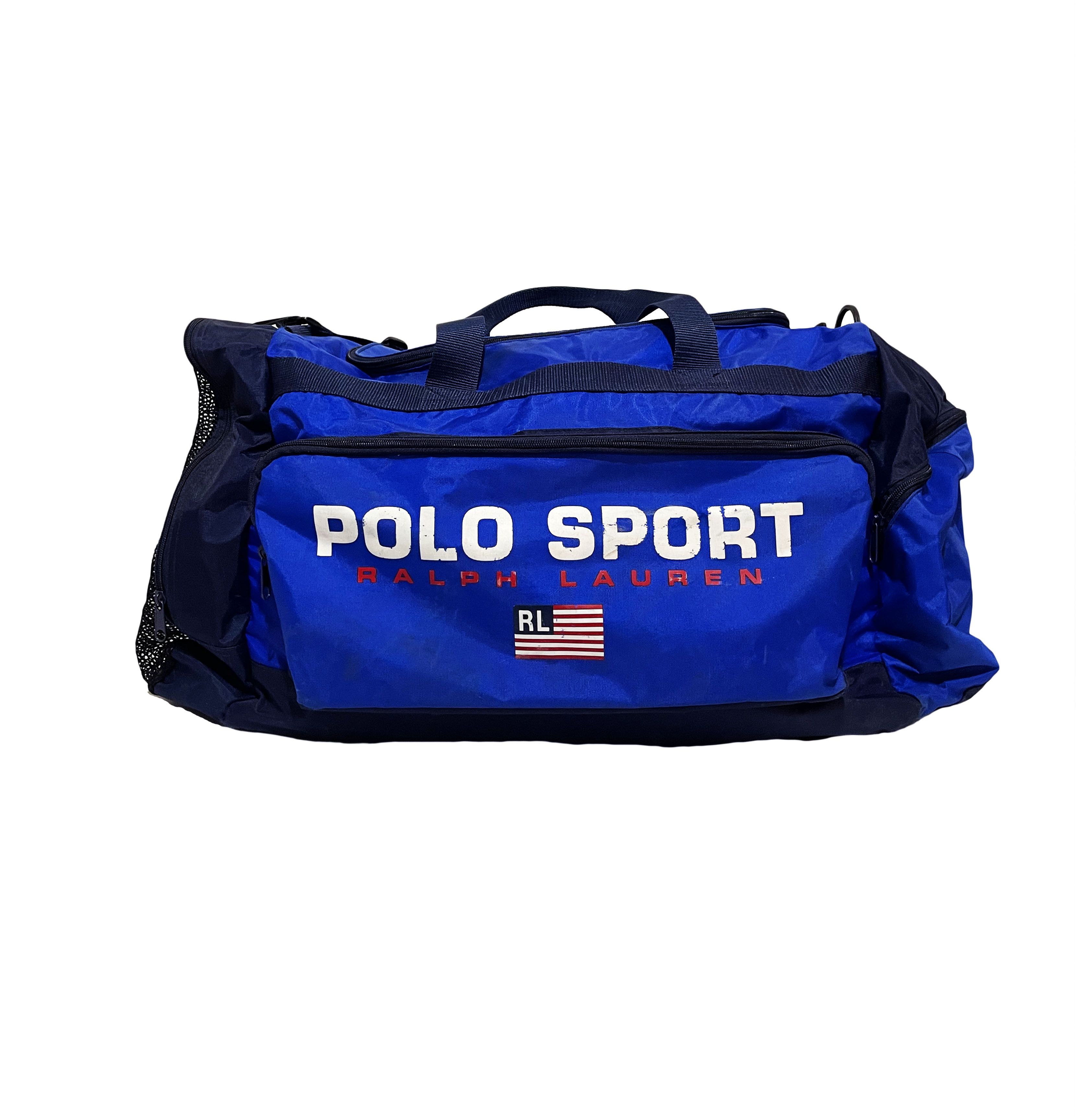 Polo Ralph Lauren vintage Polo blue sport Ralph Lauren duffle bag men Size ONE SIZE - 1 Preview