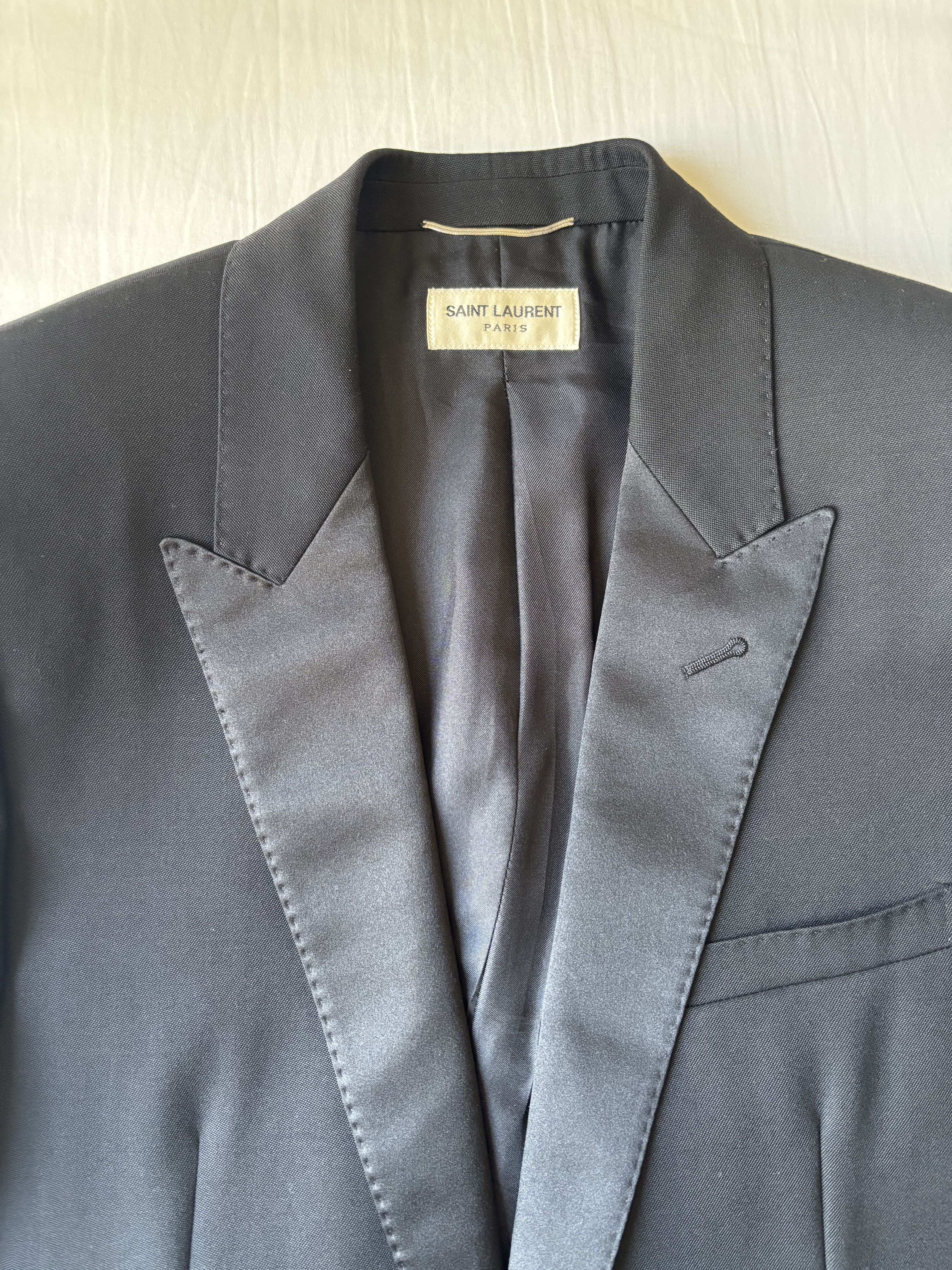 Saint Laurent Paris "Le Smoking" Saint Laurent par Hedi Slimane Size 50R - 2 Thumbnail