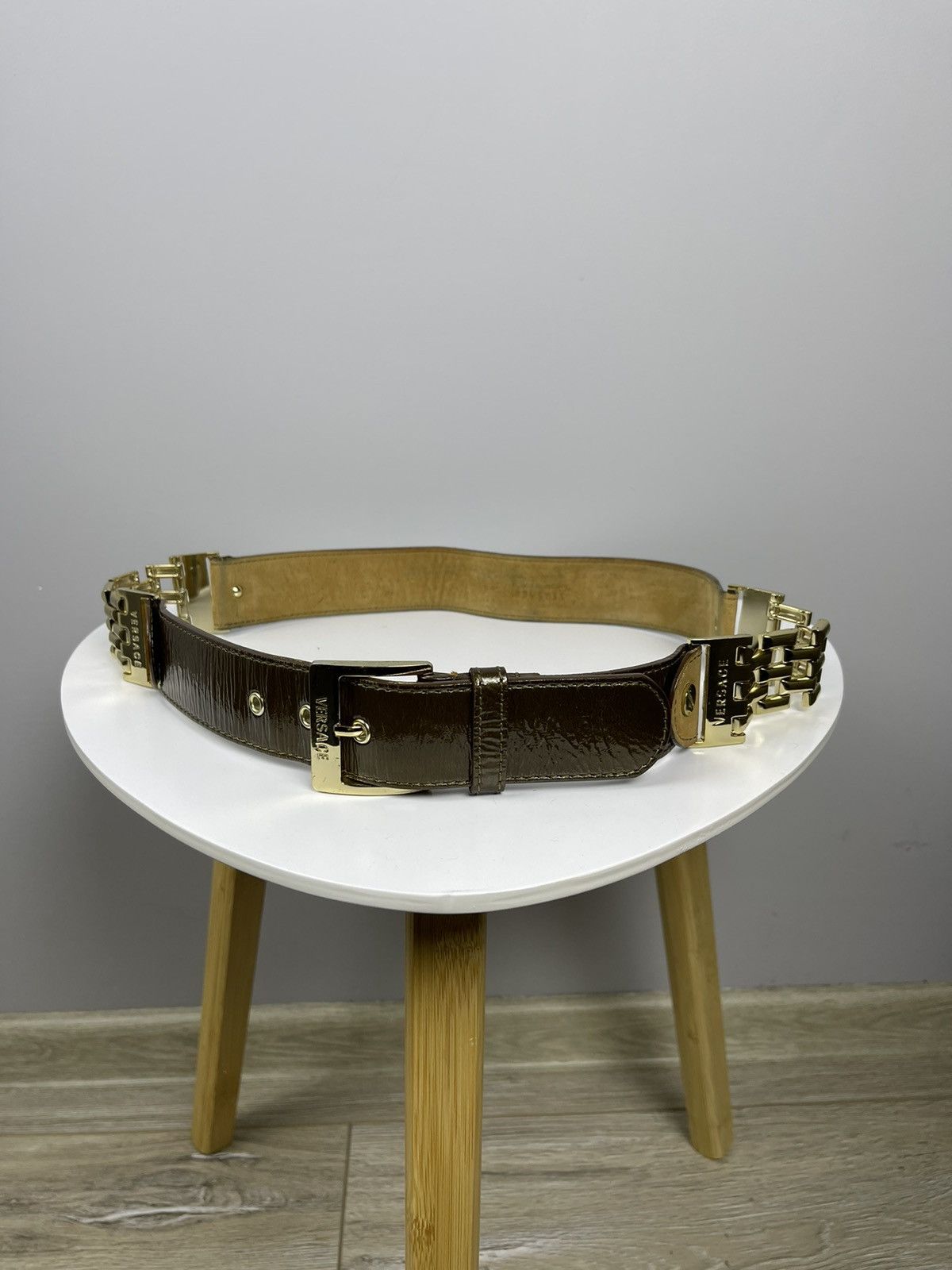 Versace belt size sales