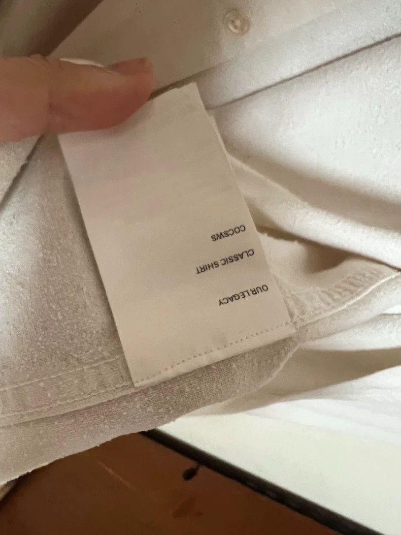 Our Legacy Our Legacy size46 The shirt is beige Size US S / EU 44-46 / 1 - 3 Thumbnail