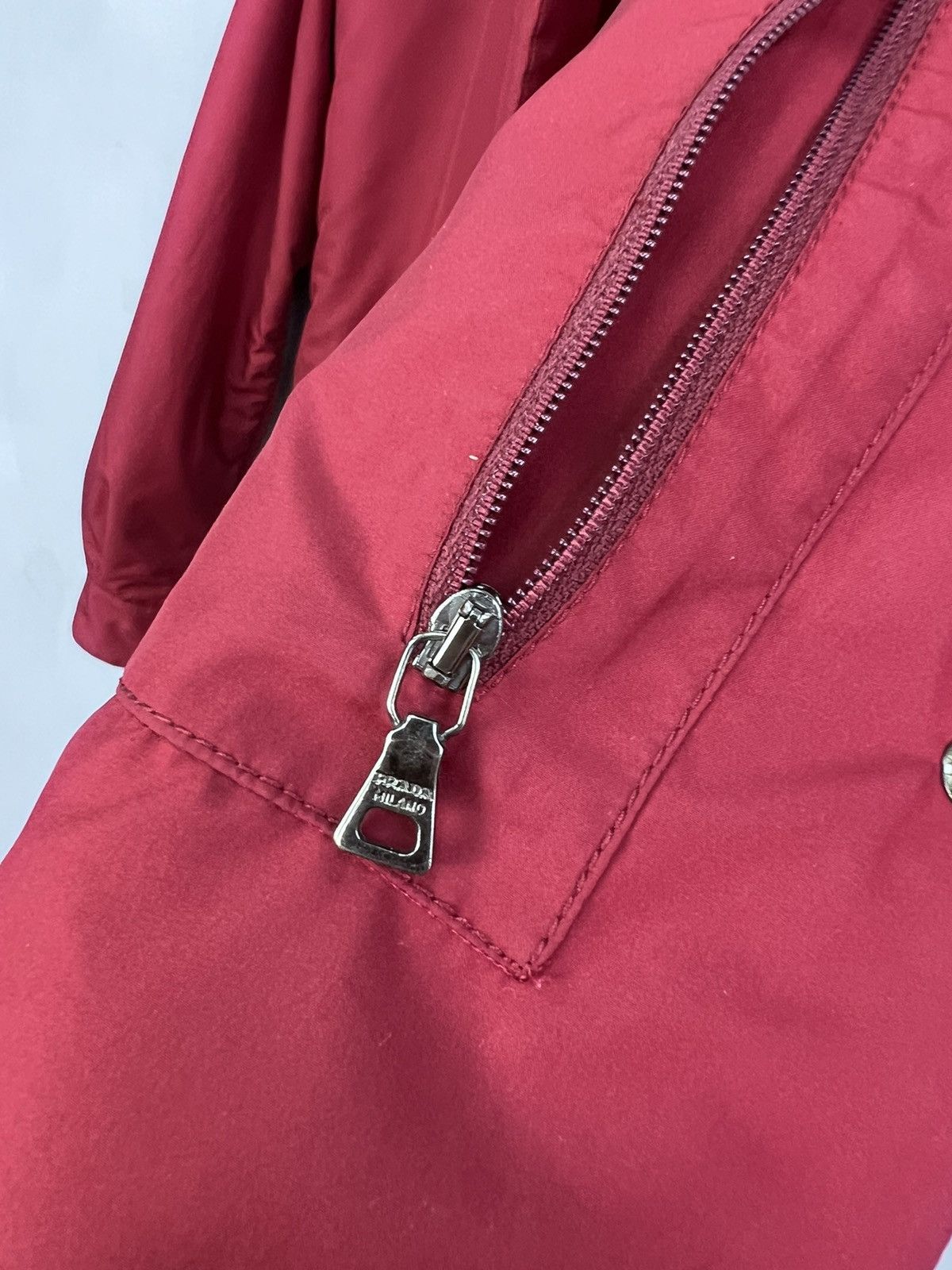 Prada × Vintage Prada Sport Nylon jacket shirt Vintage women's S Size Size S / US 4 / IT 40 - 8 Thumbnail