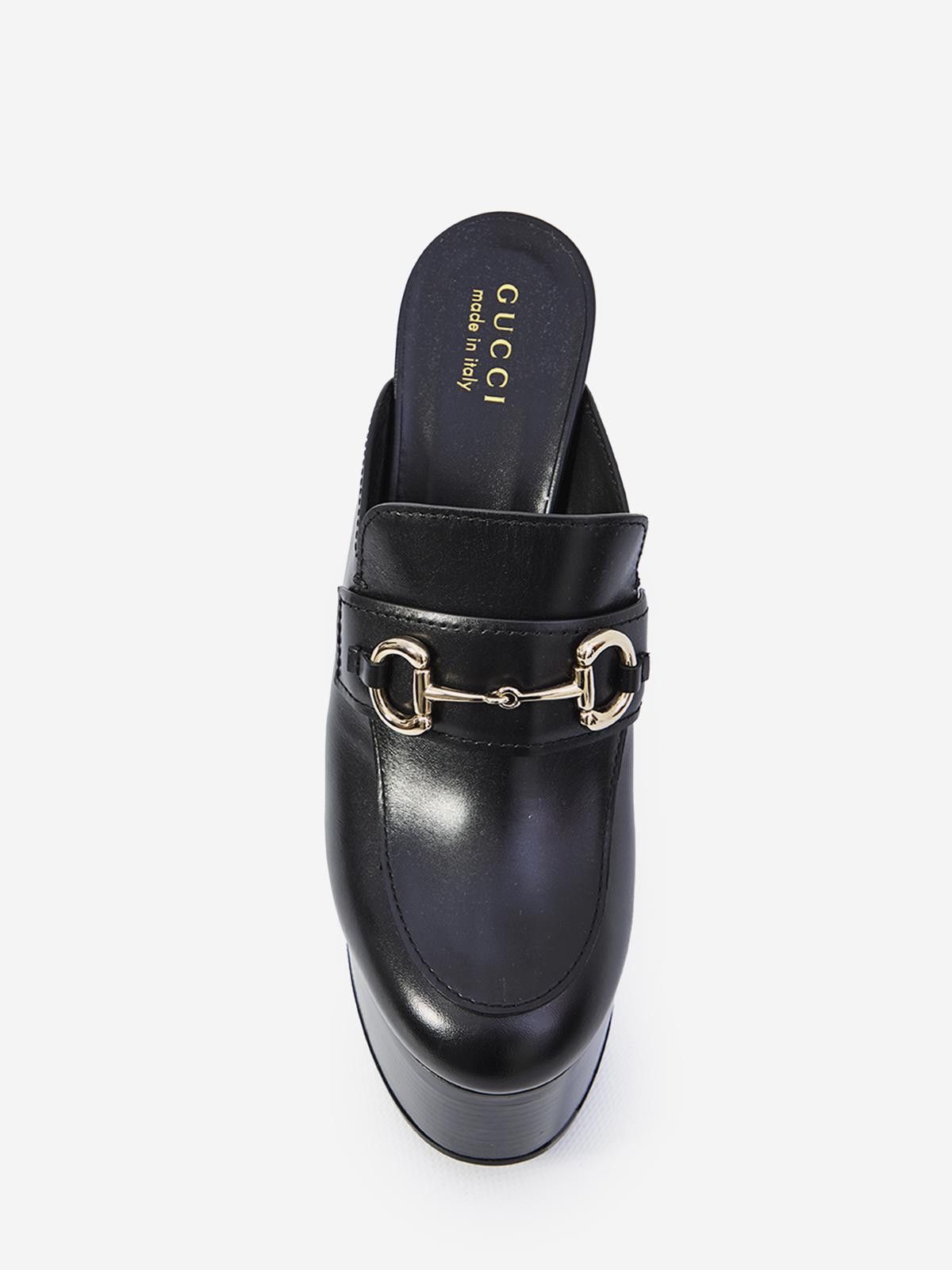 Gucci Gucci Horsebit Platform Mules Size US 5 / IT 35 - 4 Thumbnail