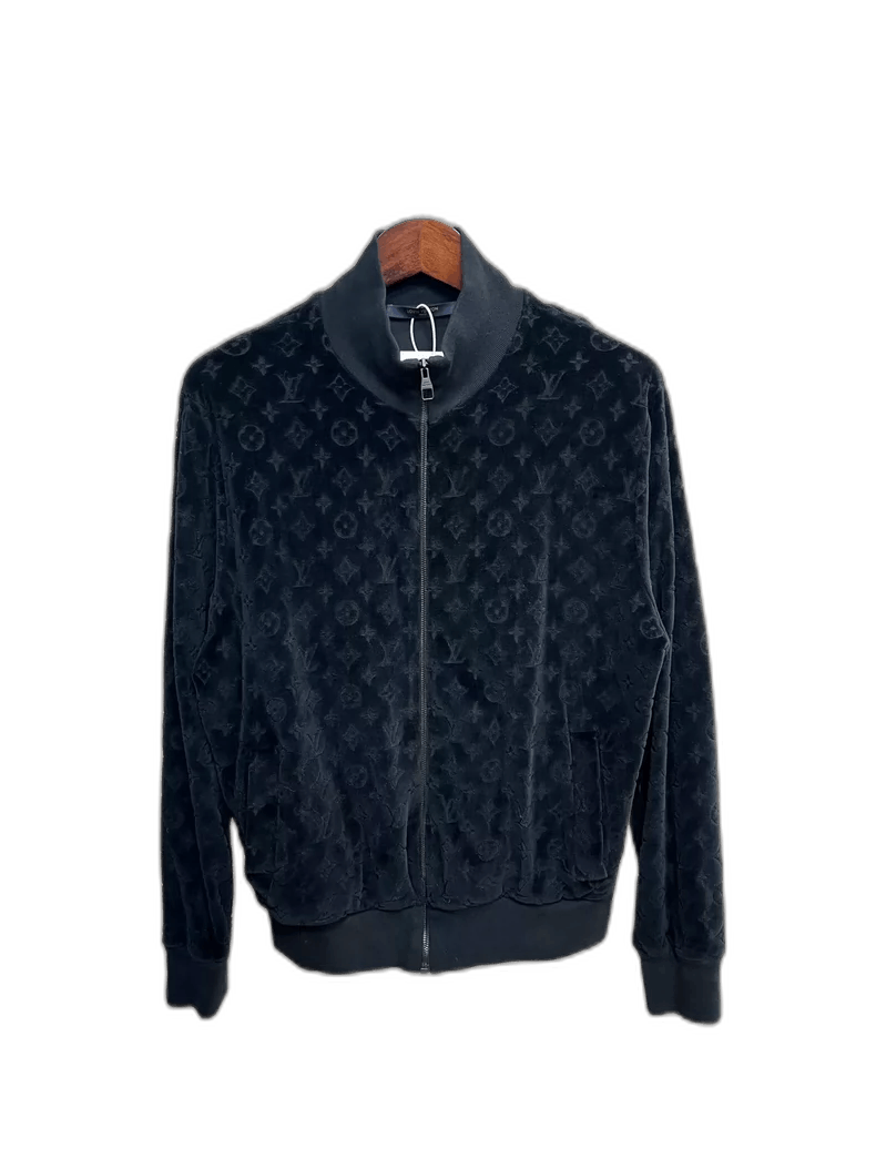 Louis Vuitton Louis Vuitton Louis Vuitton Black Velvet Jacket-2506 Size US XL / EU 56 / 4 - 1 Thumbnail