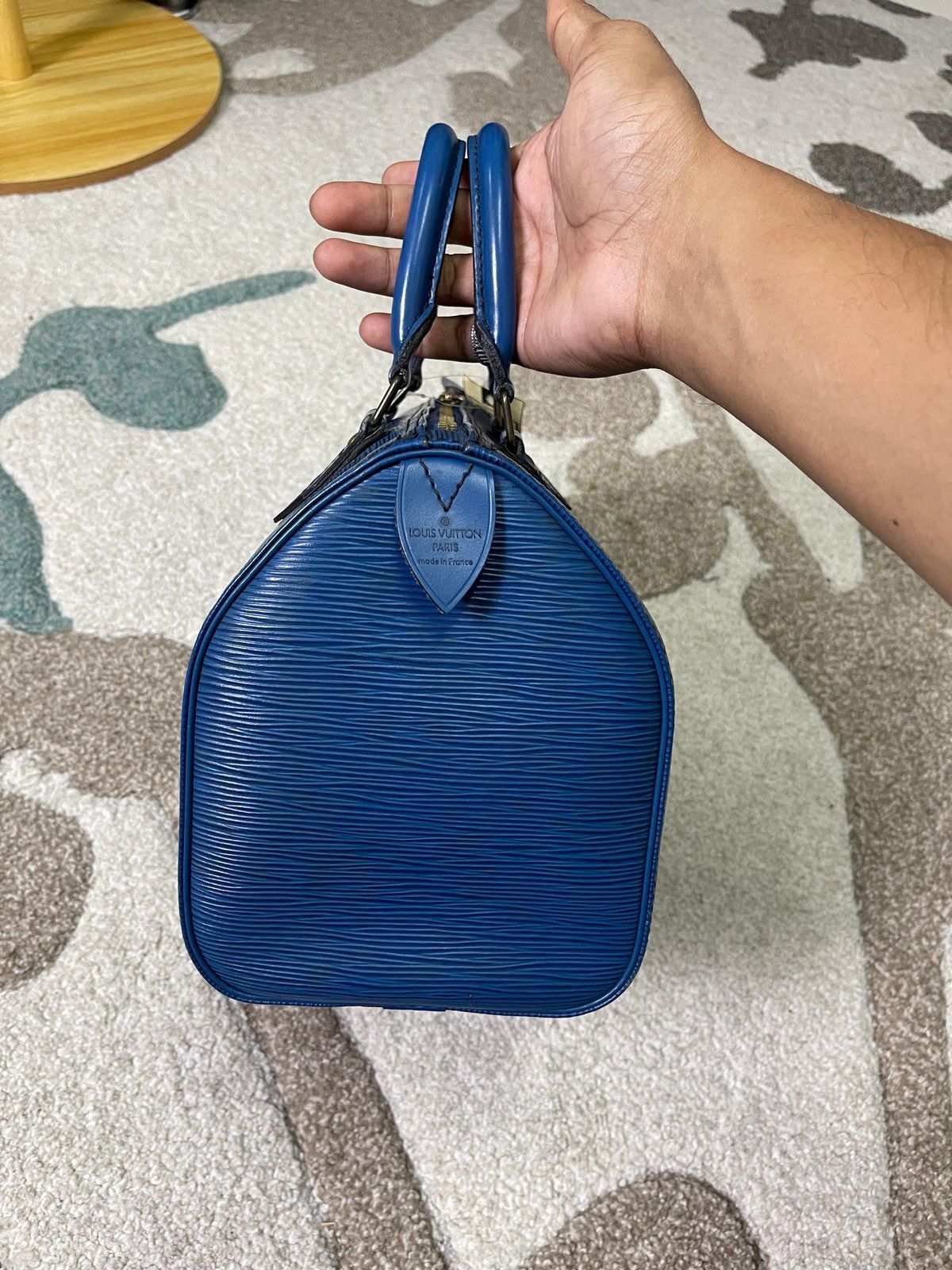 Louis Vuitton Louis vuitton speedy 25 blue epi leather Size ONE SIZE - 2 Thumbnail