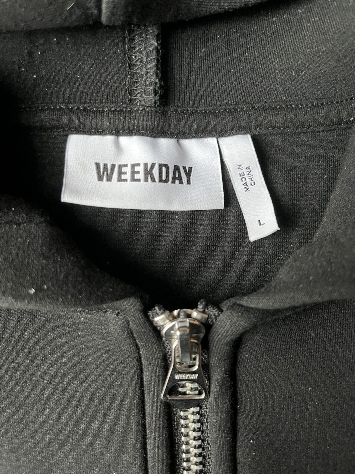 Weekday Weekday Simon Scuba Zip Hoodie Size US L / EU 52-54 / 3 - 4 Thumbnail