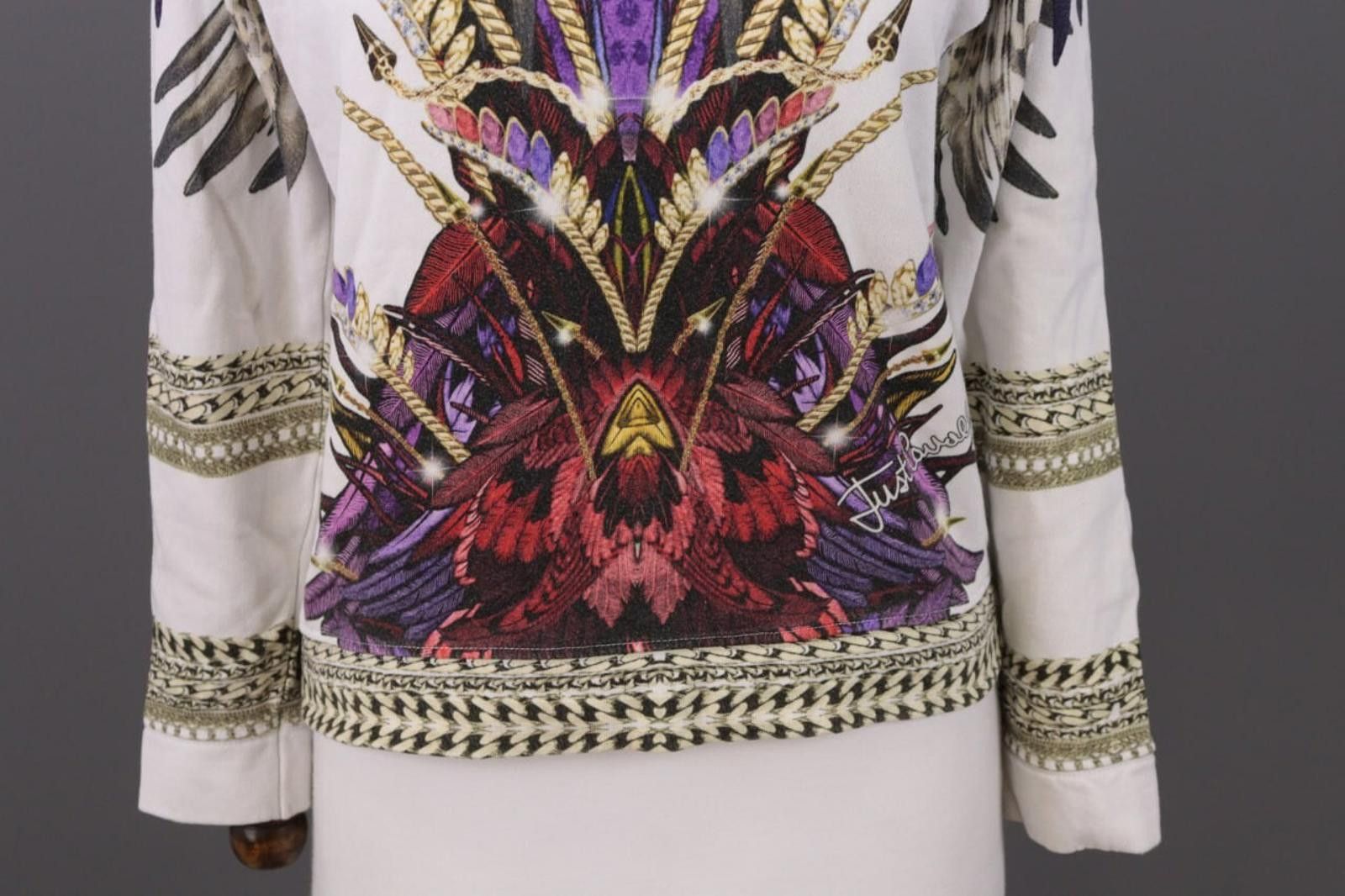 Just Cavalli Just Cavalli Multicolor Lagenlook Sweater Size 40 / M Size M / US 6-8 / IT 42-44 - 2 Thumbnail