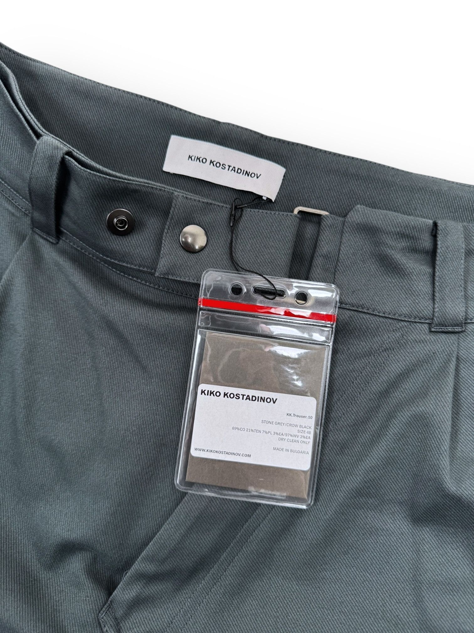 パンツ kiko kostadinov kk trouser 10 kiko kostadinov KK TROUSER 10