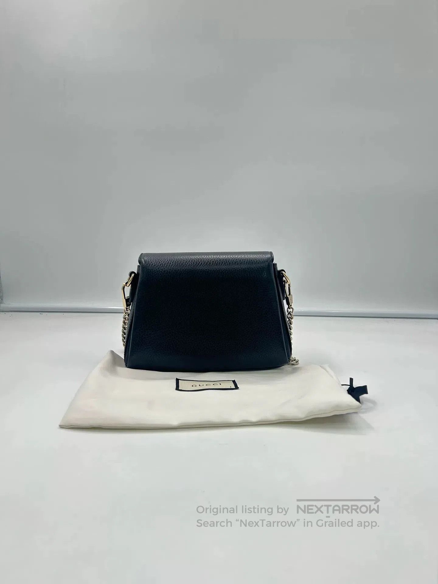 Gucci Gucci Black Gold Accordion Bag. Size ONE SIZE - 2 Thumbnail